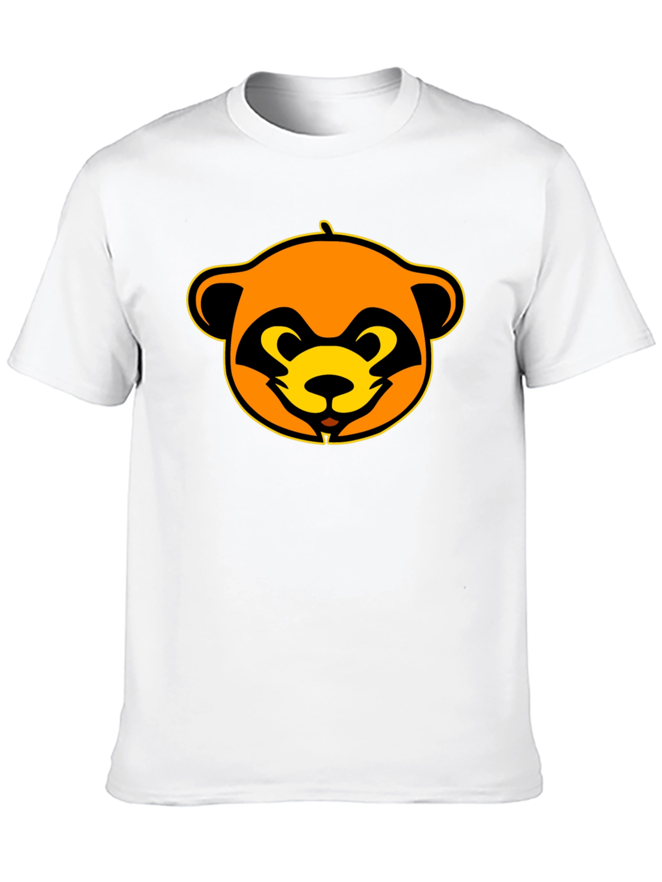 Funky Raccoon Graphic Black T-Shirt