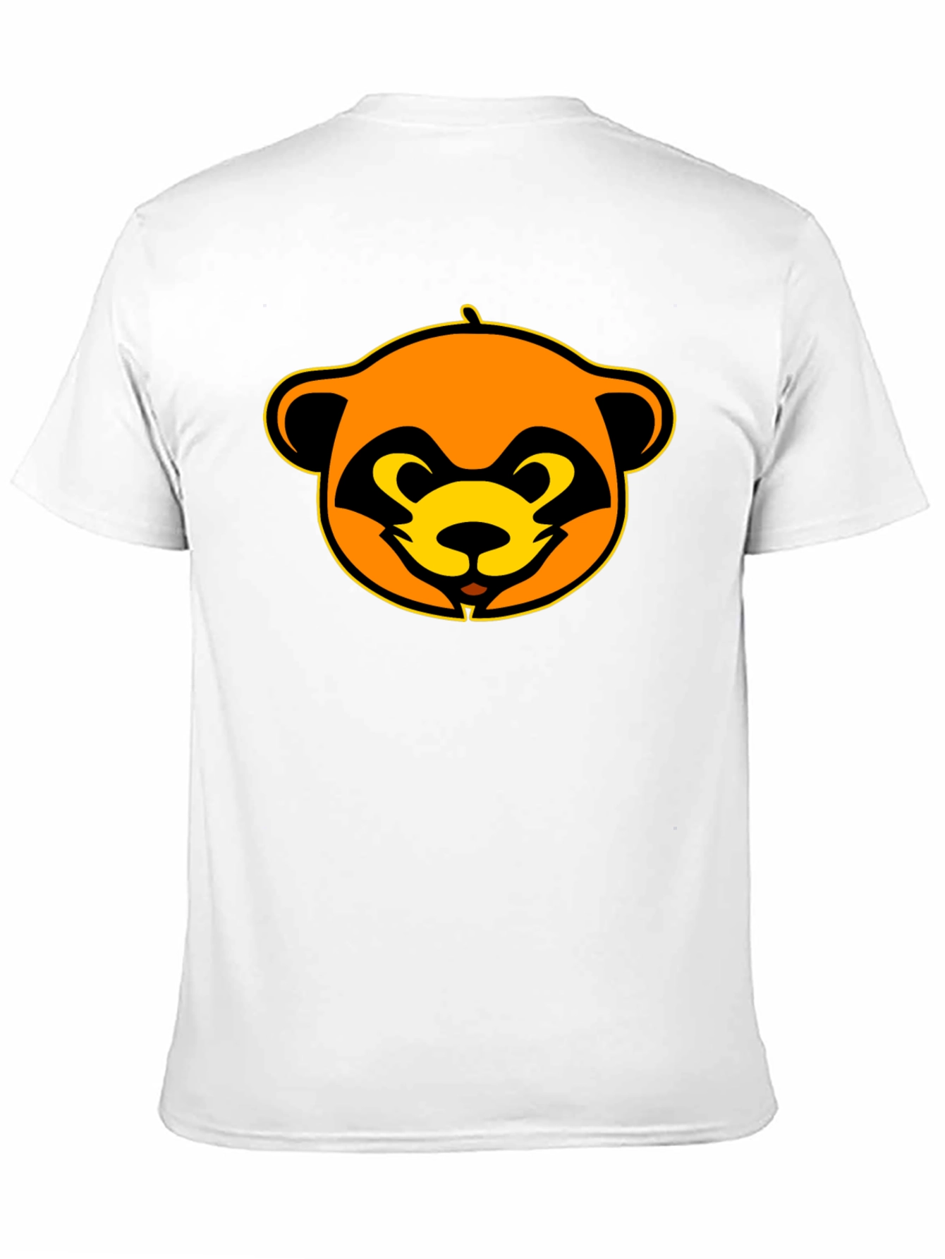 Funky Raccoon Graphic Black T-Shirt