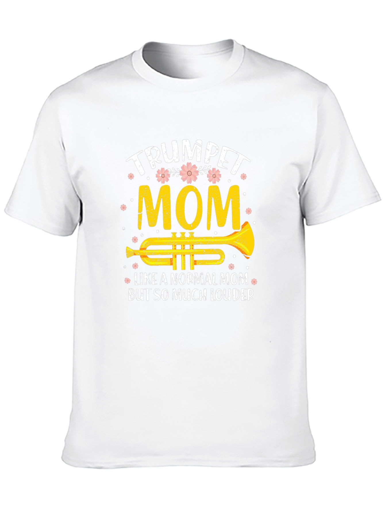 Trumpet Mom T-Shirt Musician Gift