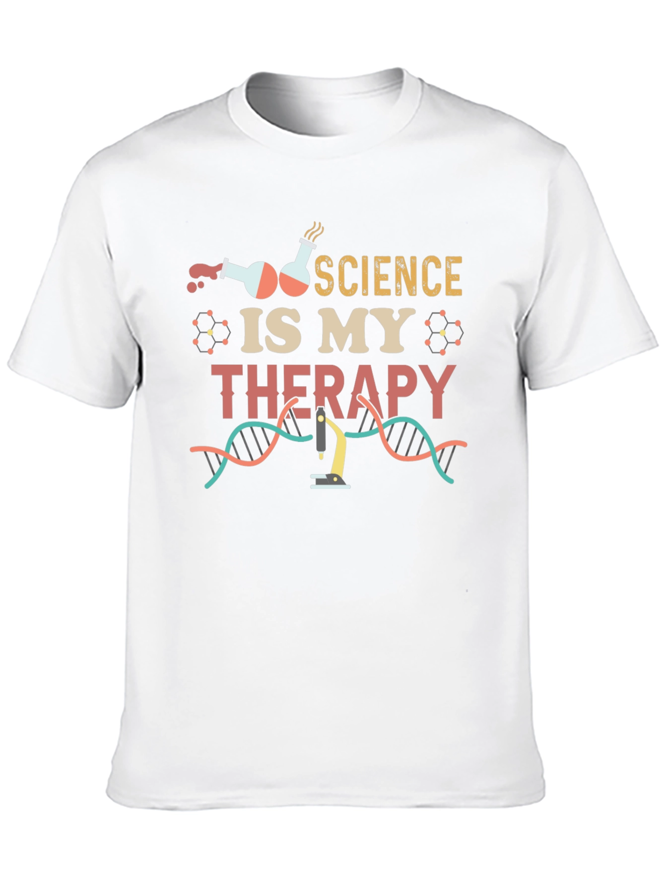Science Is My Therapy T-Shirt - Scientist Gift