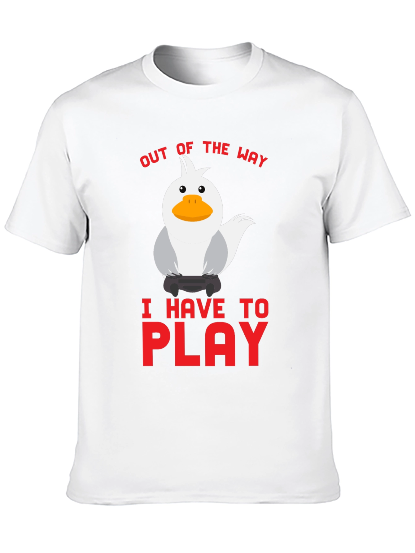 Out of the Way - Gaming Duck T-Shirt
