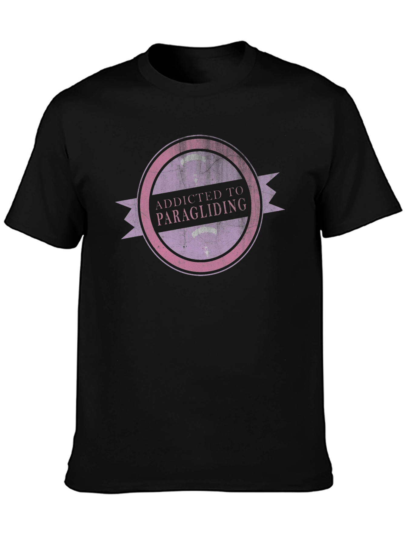 Addicted to Paragliding Graphic T-Shirt