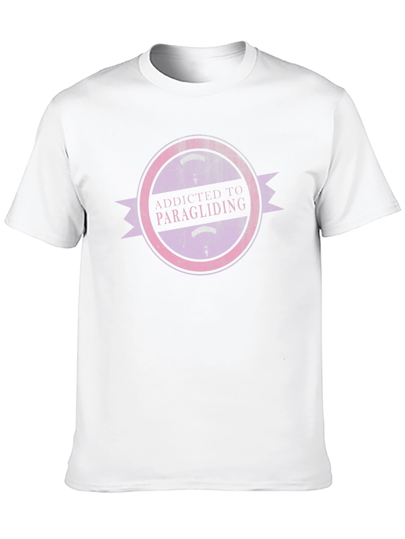 Addicted to Paragliding Graphic T-Shirt