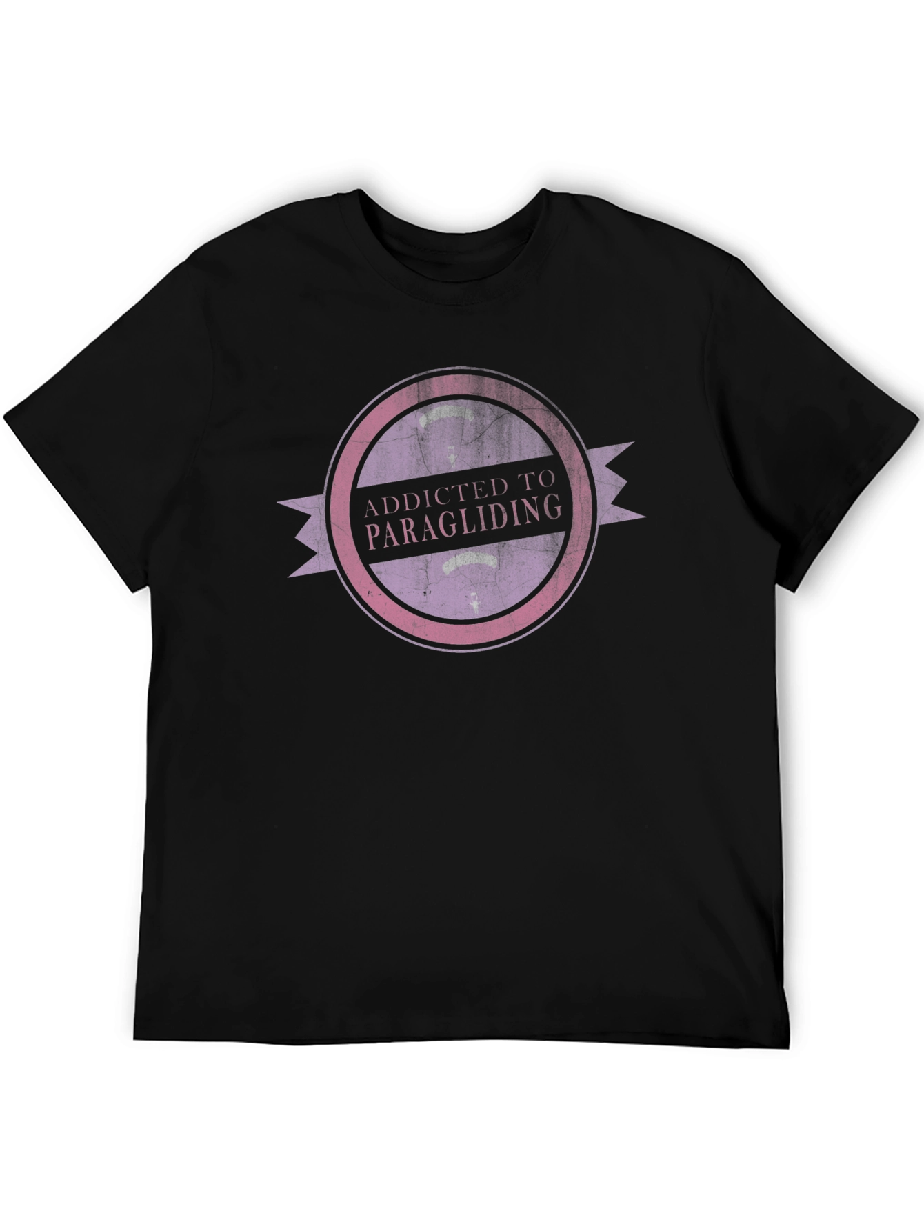 Addicted to Paragliding Graphic T-Shirt