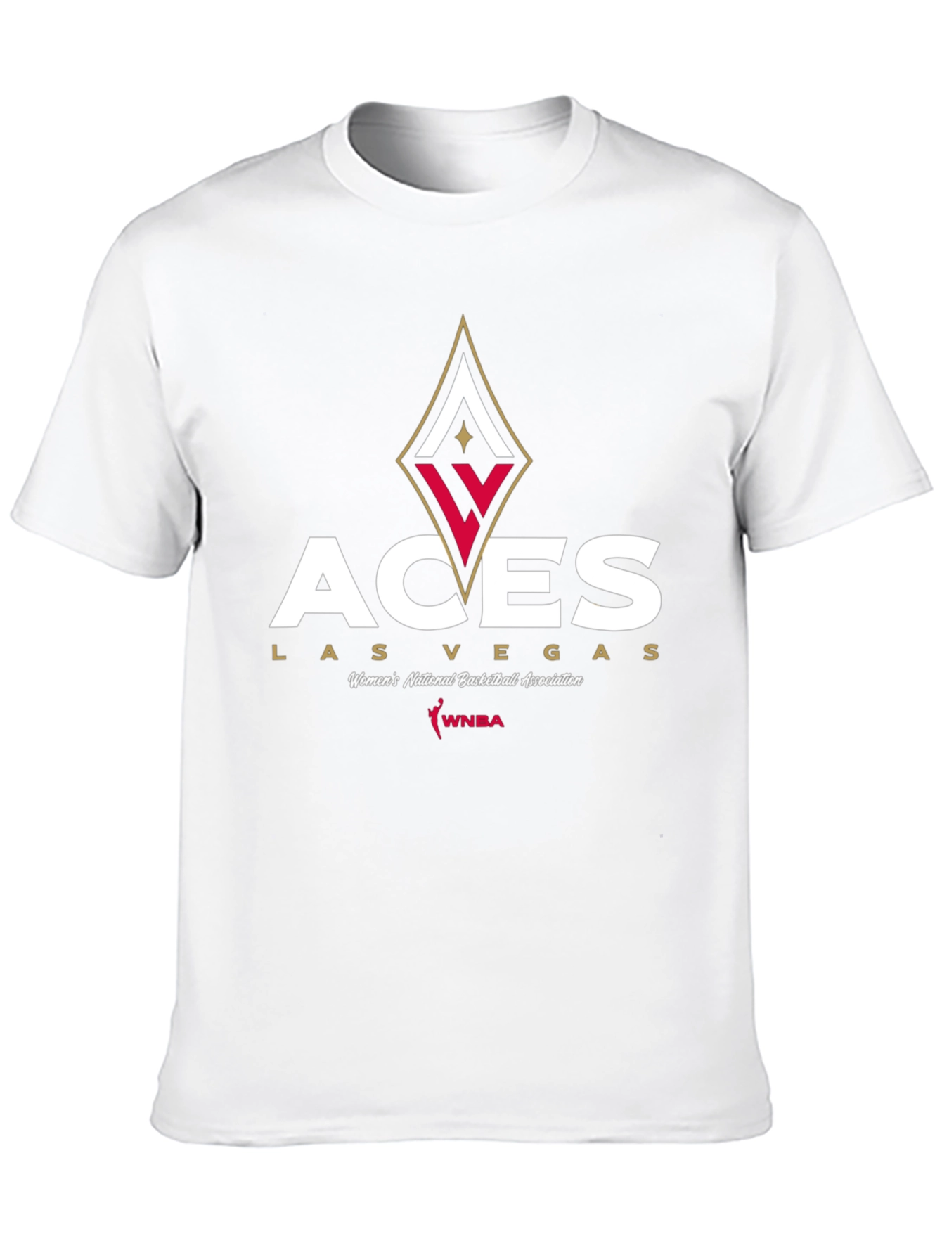 Las Vegas Aces WNBA Black T-Shirt