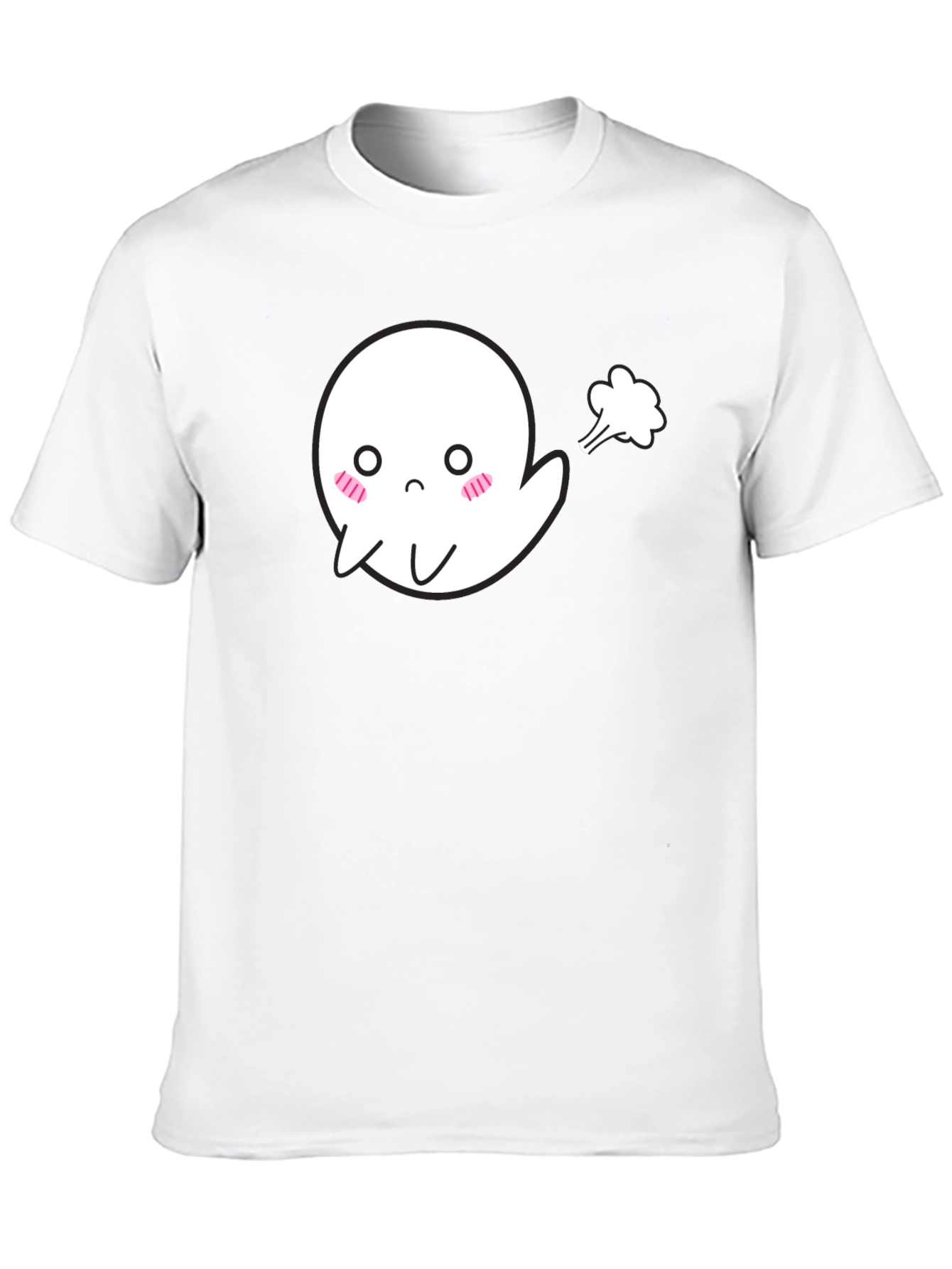 Funny Farting Ghost T-Shirt - Halloween Tee
