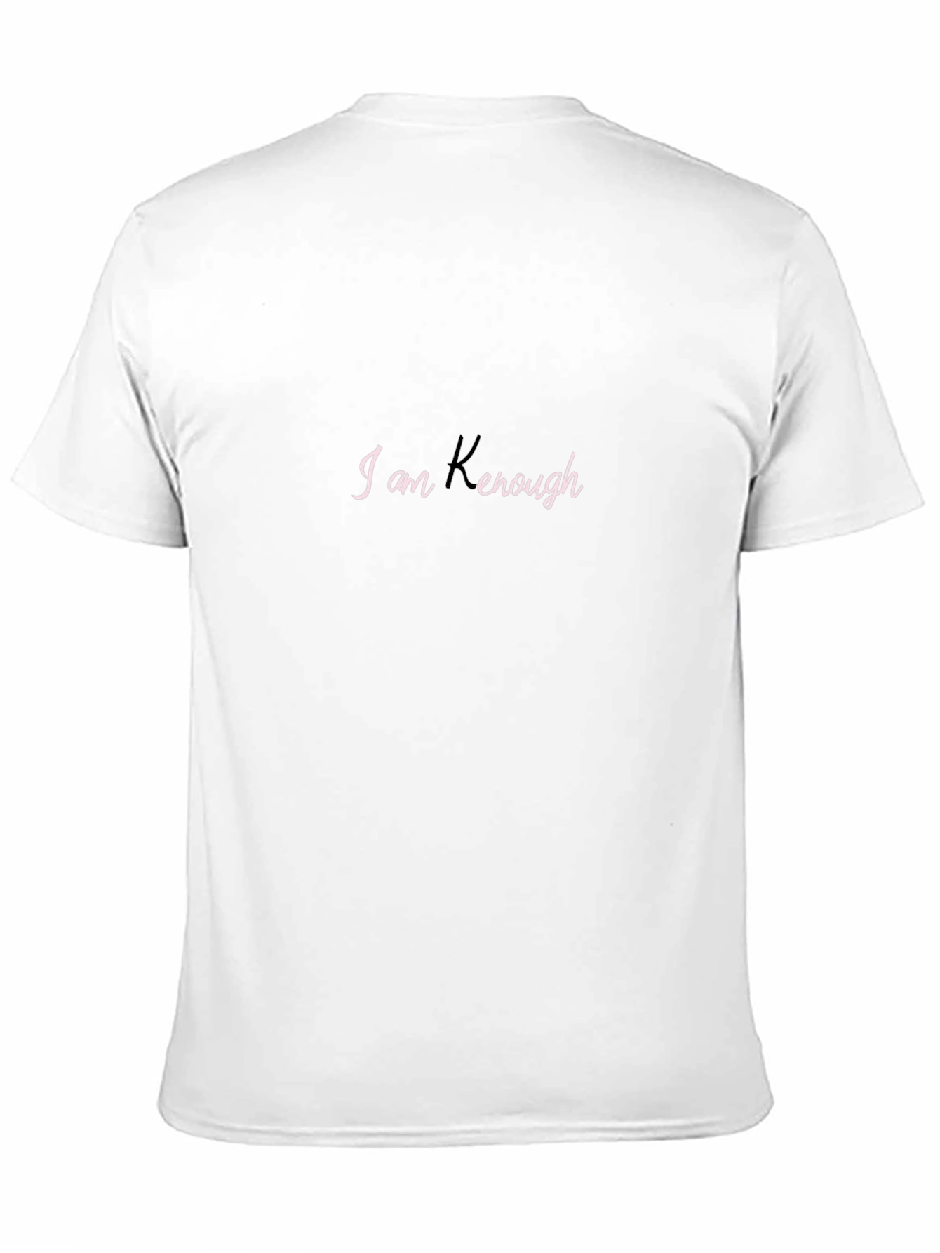 I am Enough Black Graphic Tee - Motivational