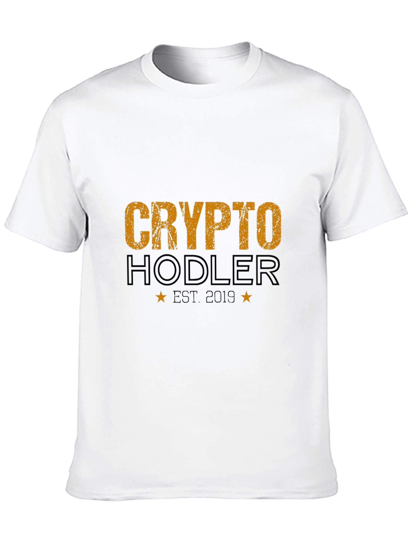 Crypto Hodler Est. 2019 Black T-Shirt