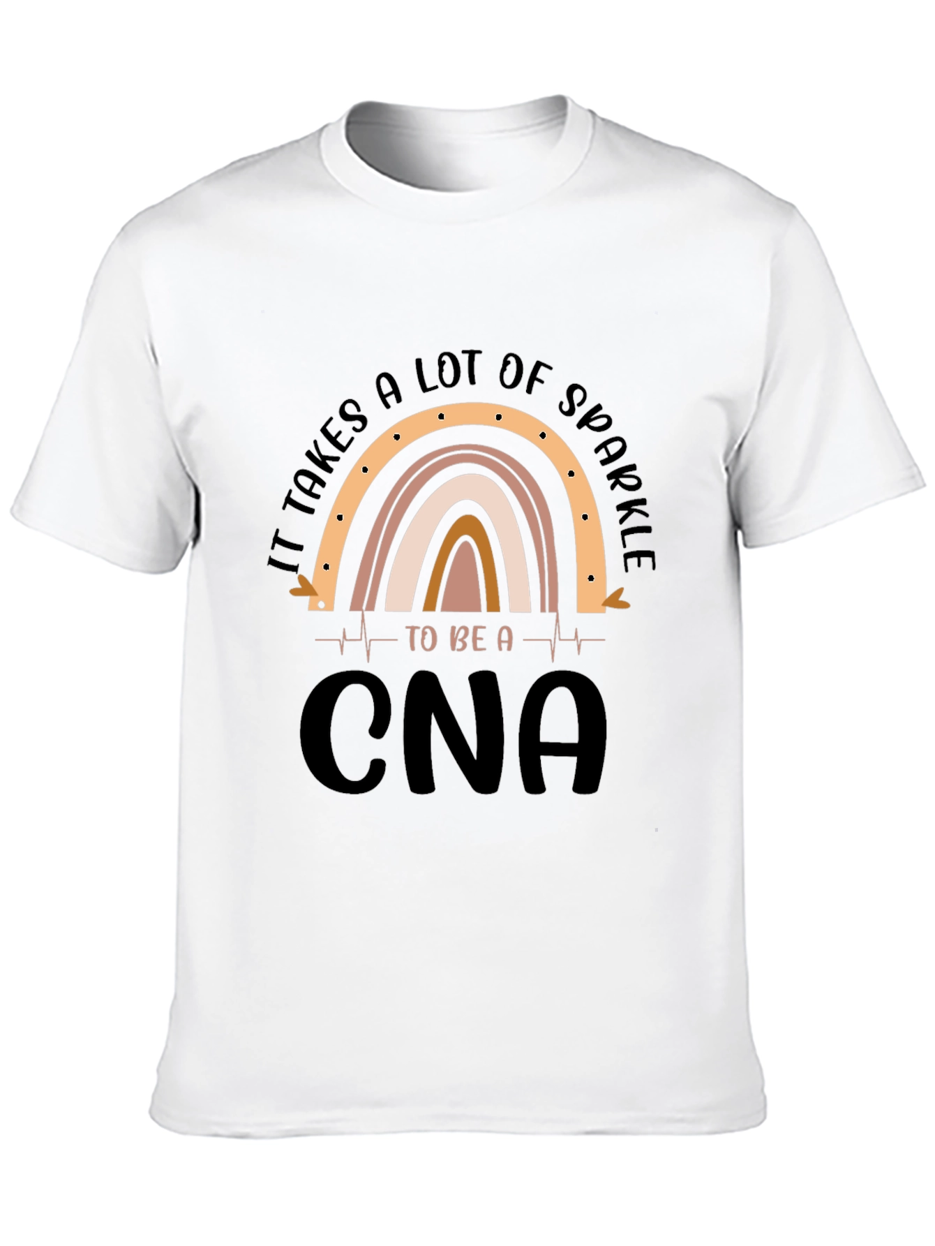 Sparkle CNA T-Shirt - Certified Nursing Assistant Apparel