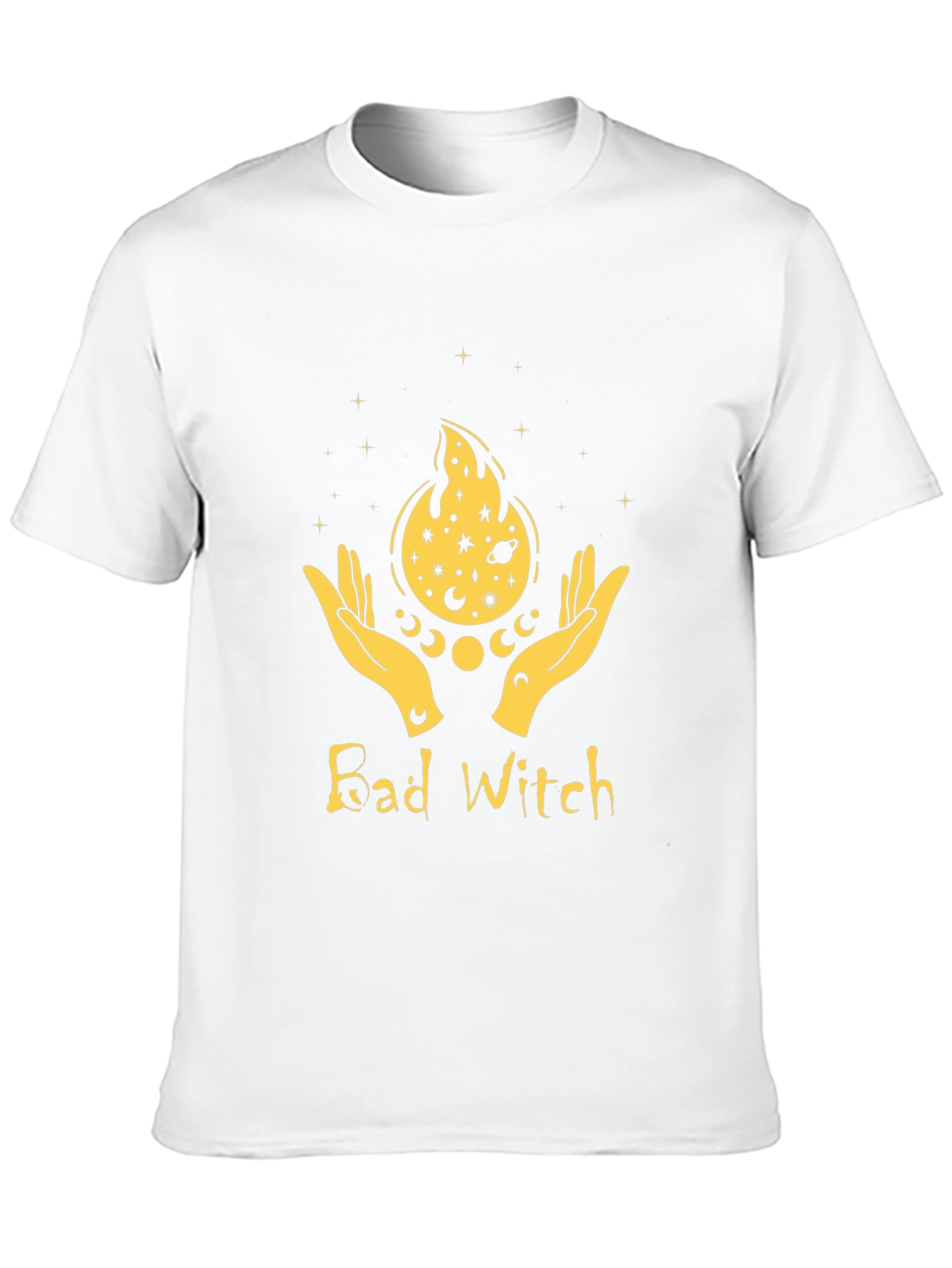 Bad Witch Graphic Tee - Unisex Black T-Shirt