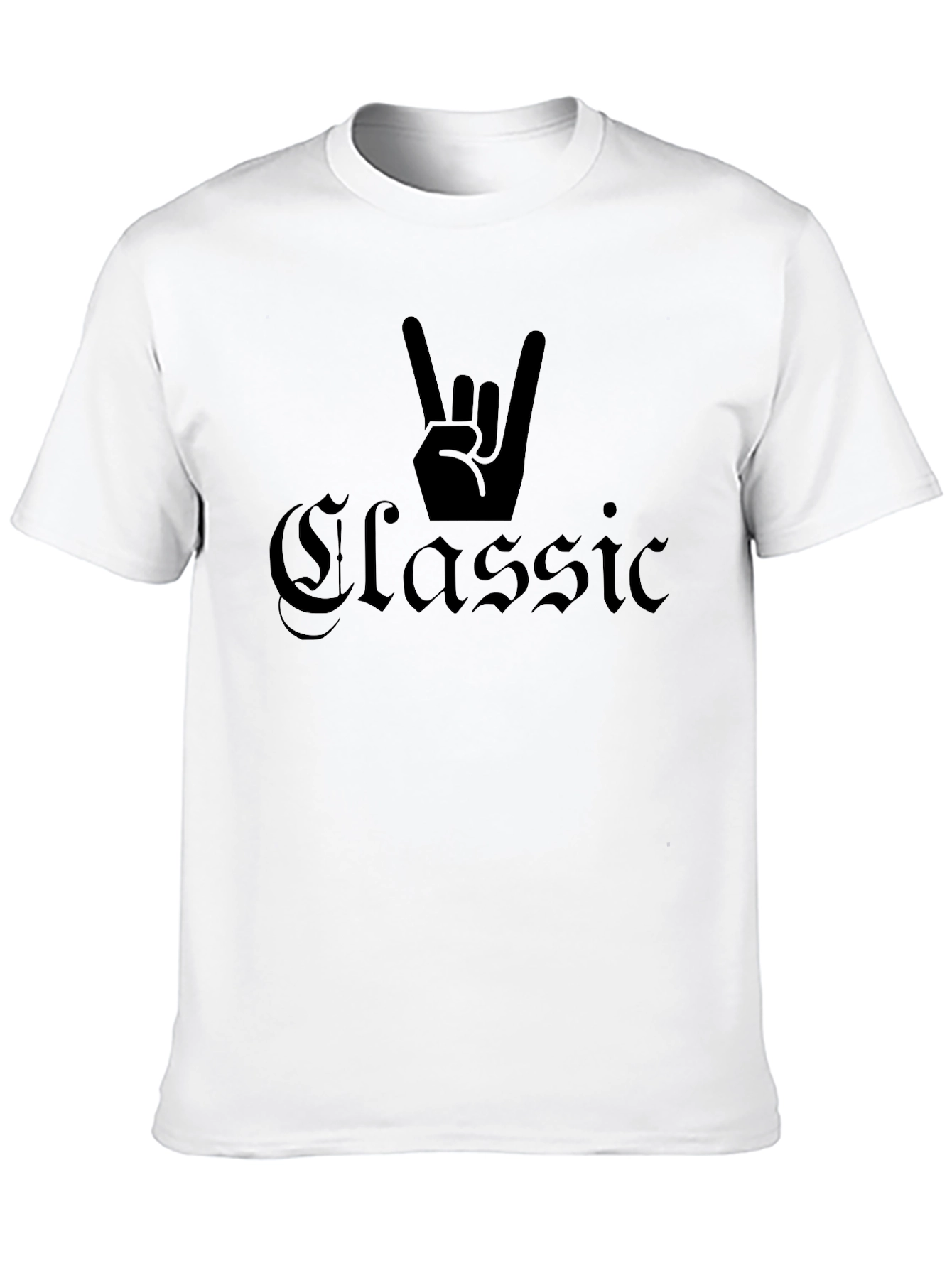 Classic Rock Hand T-Shirt - Black