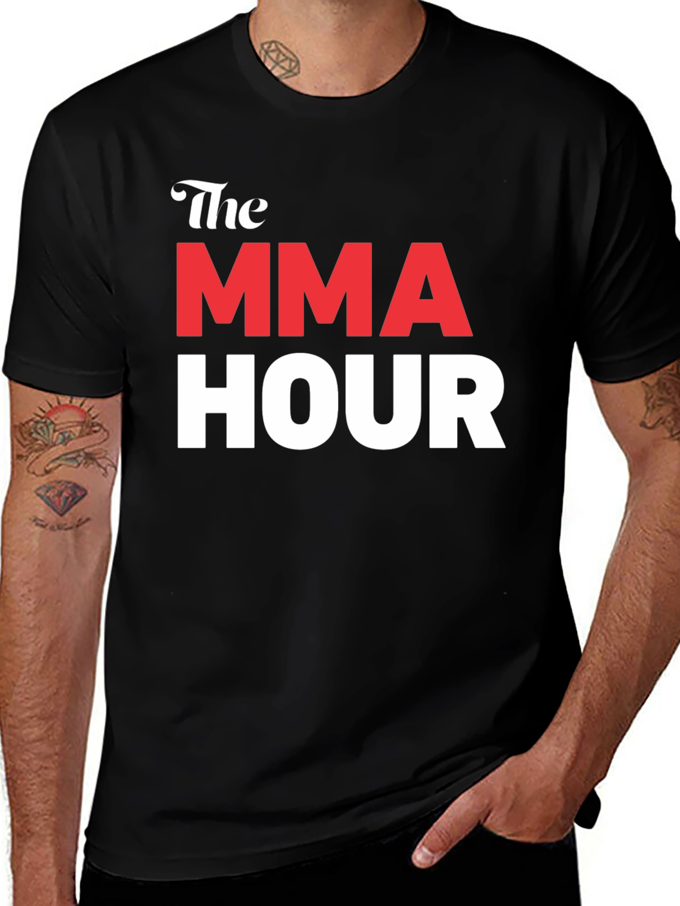 The MMA Hour Graphic T-Shirt - Ultimate Fan Apparel