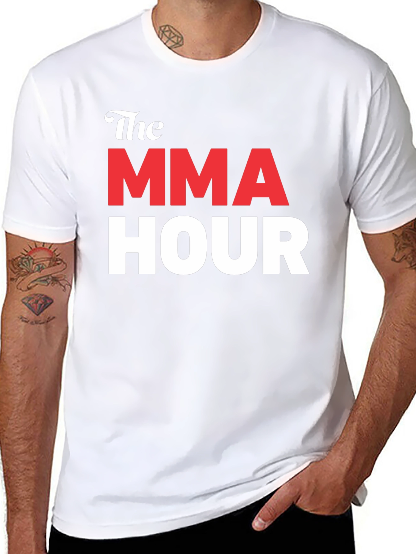 The MMA Hour Graphic T-Shirt - Ultimate Fan Apparel