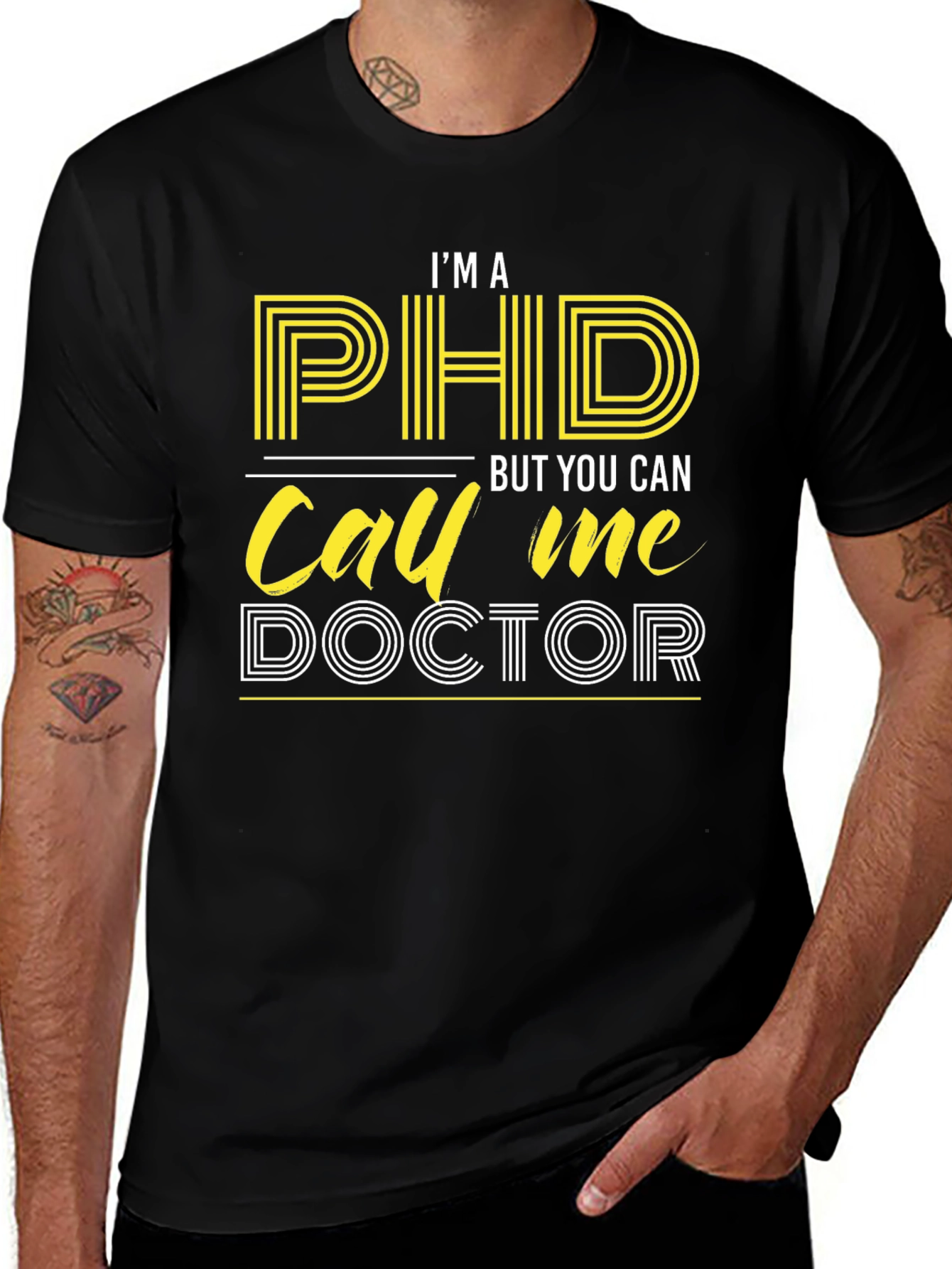 PhD Doctor T-Shirt Funny PhD Graduation Gift