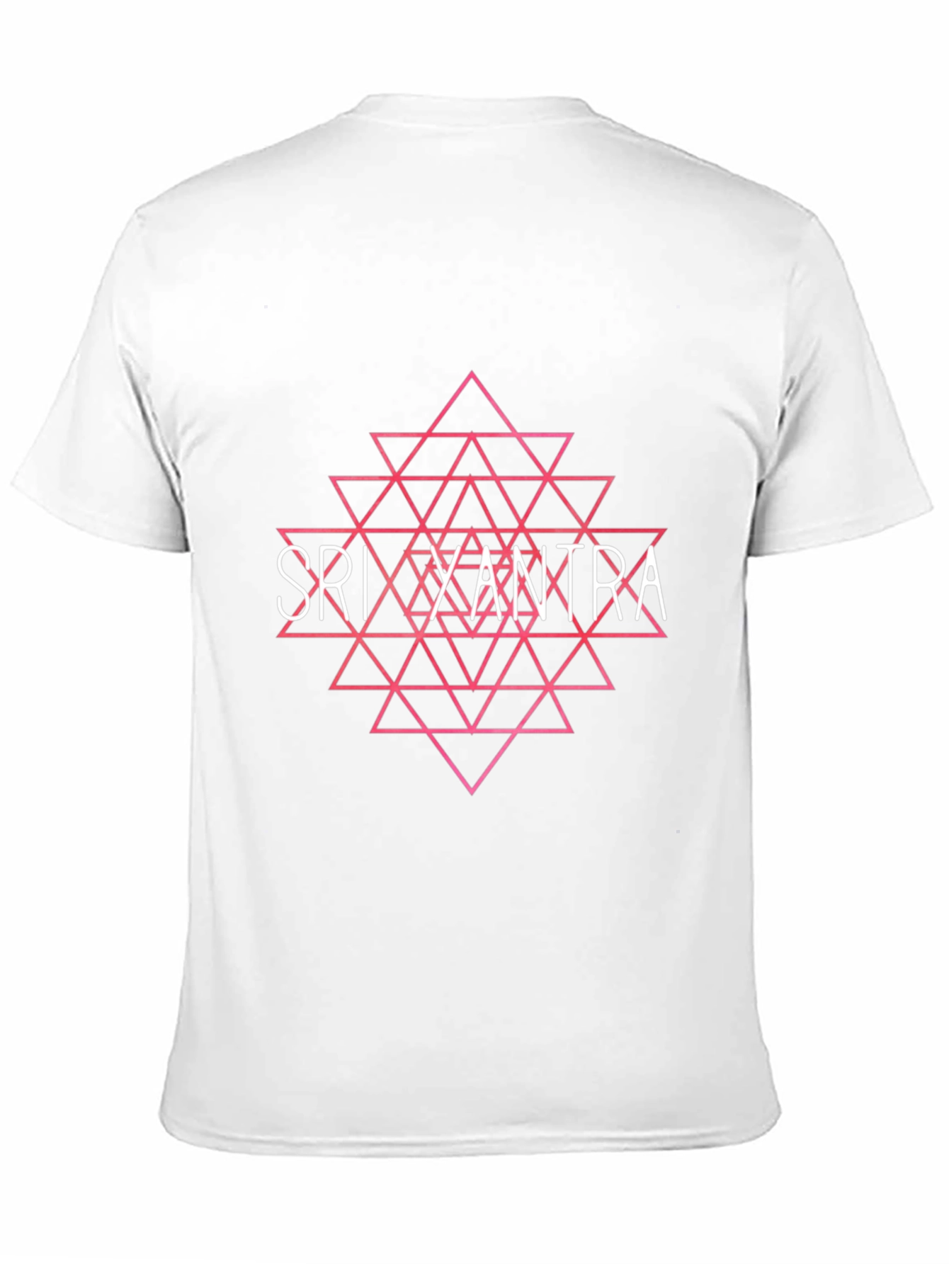 Sri Yantra Graphic Tee - Black Cotton Comfort
