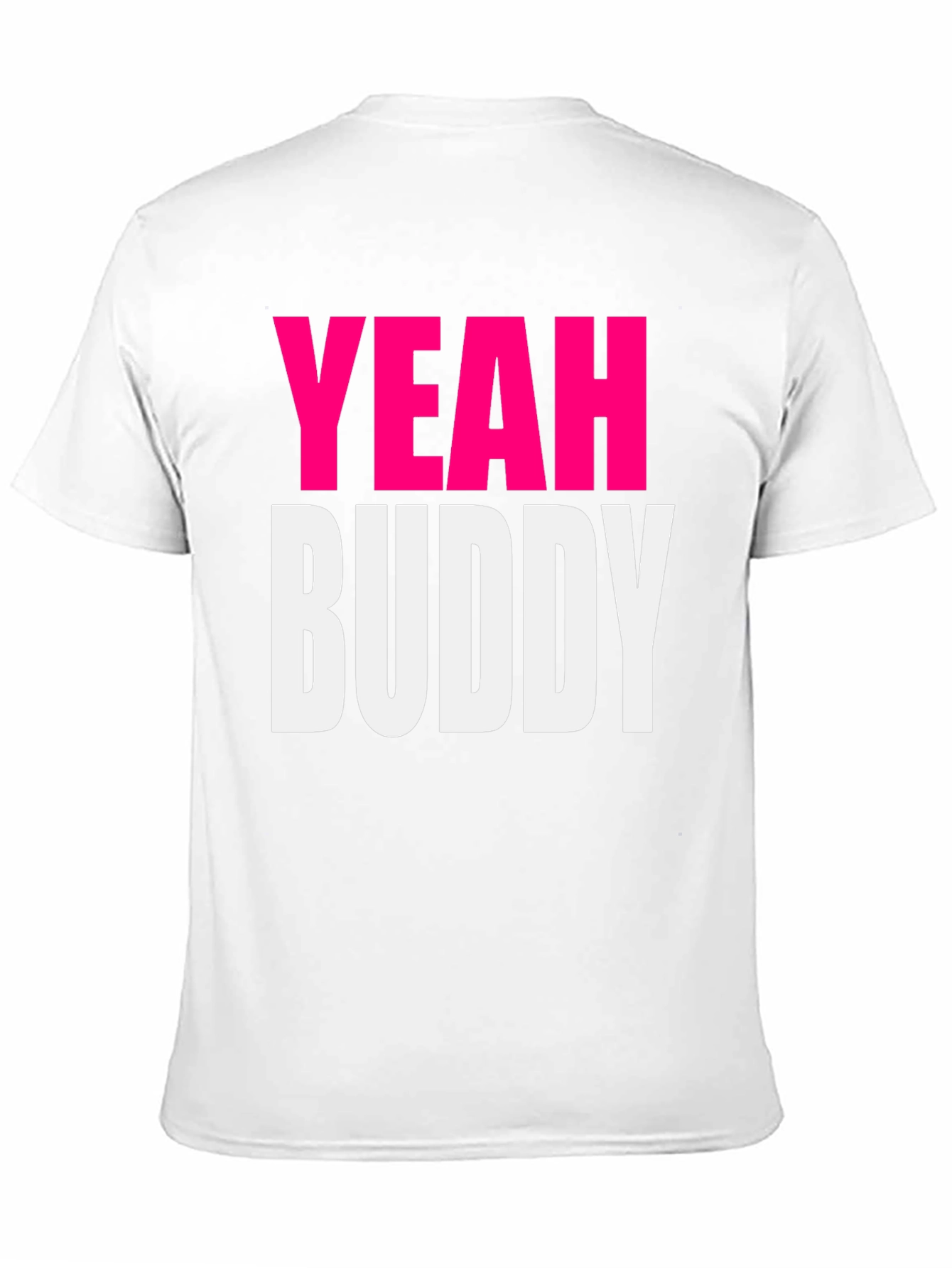 Yeah Buddy Graphic Tee - Black Cotton T-Shirt