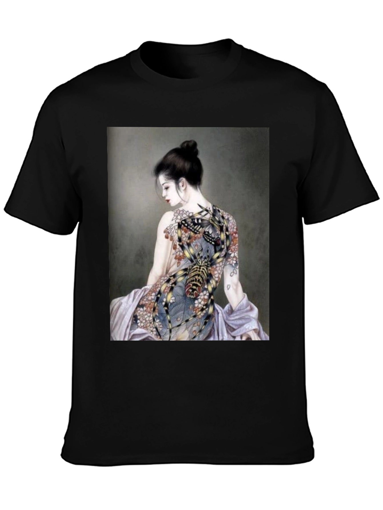 Spider Tattoo Black T-Shirt