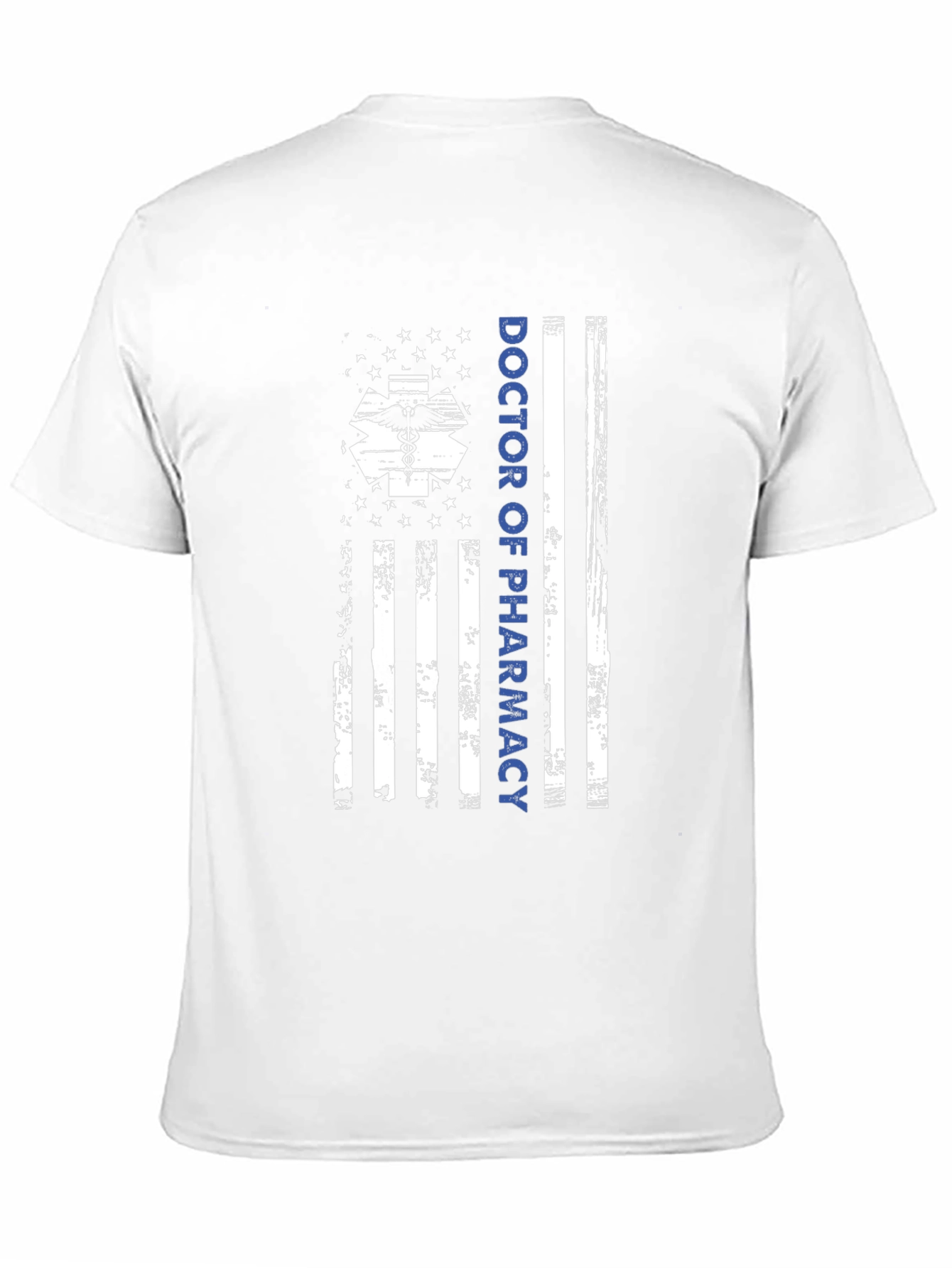 Doctor of Pharmacy American Flag Graphic T-Shirt
