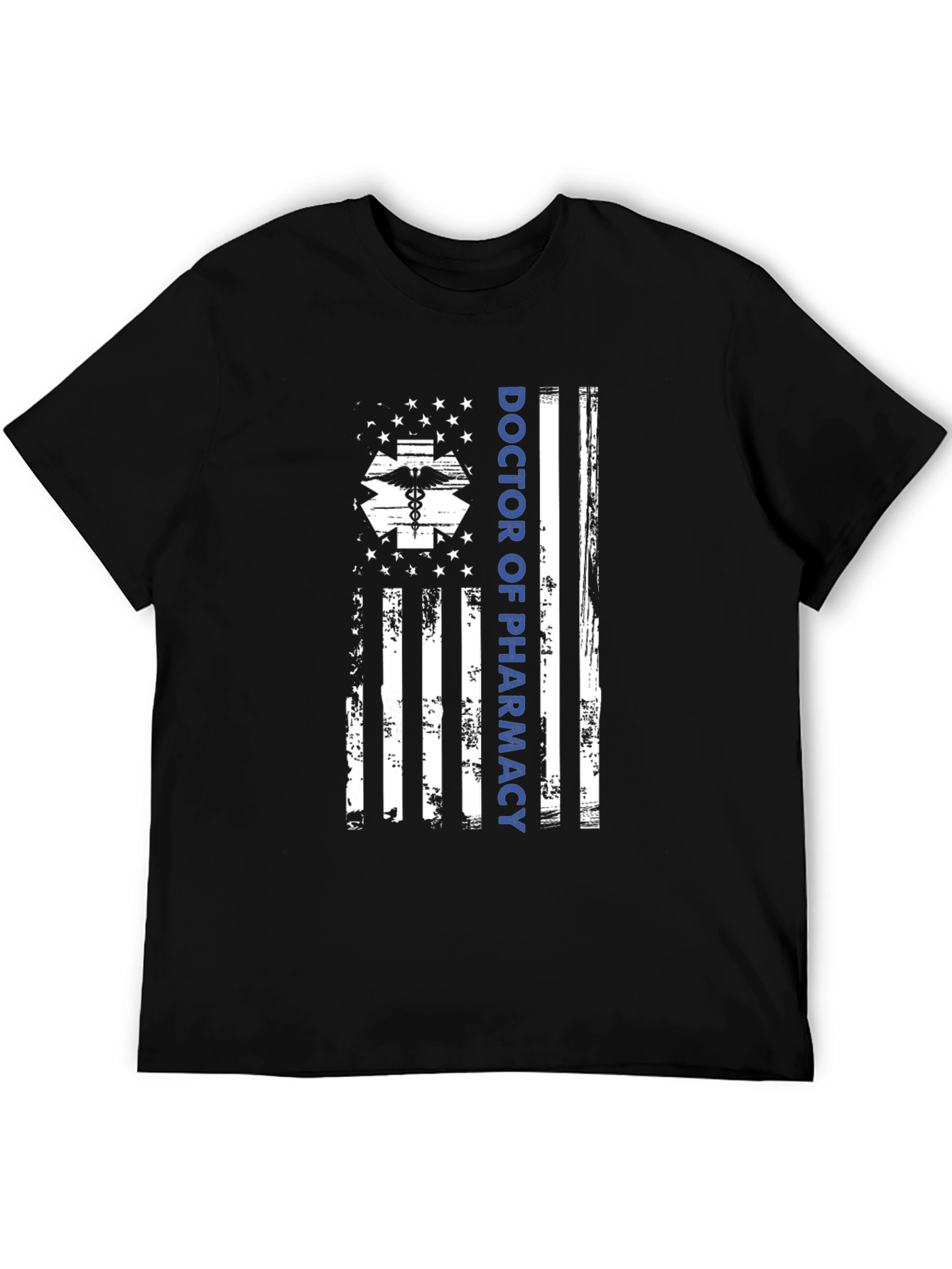 Doctor of Pharmacy American Flag Graphic T-Shirt