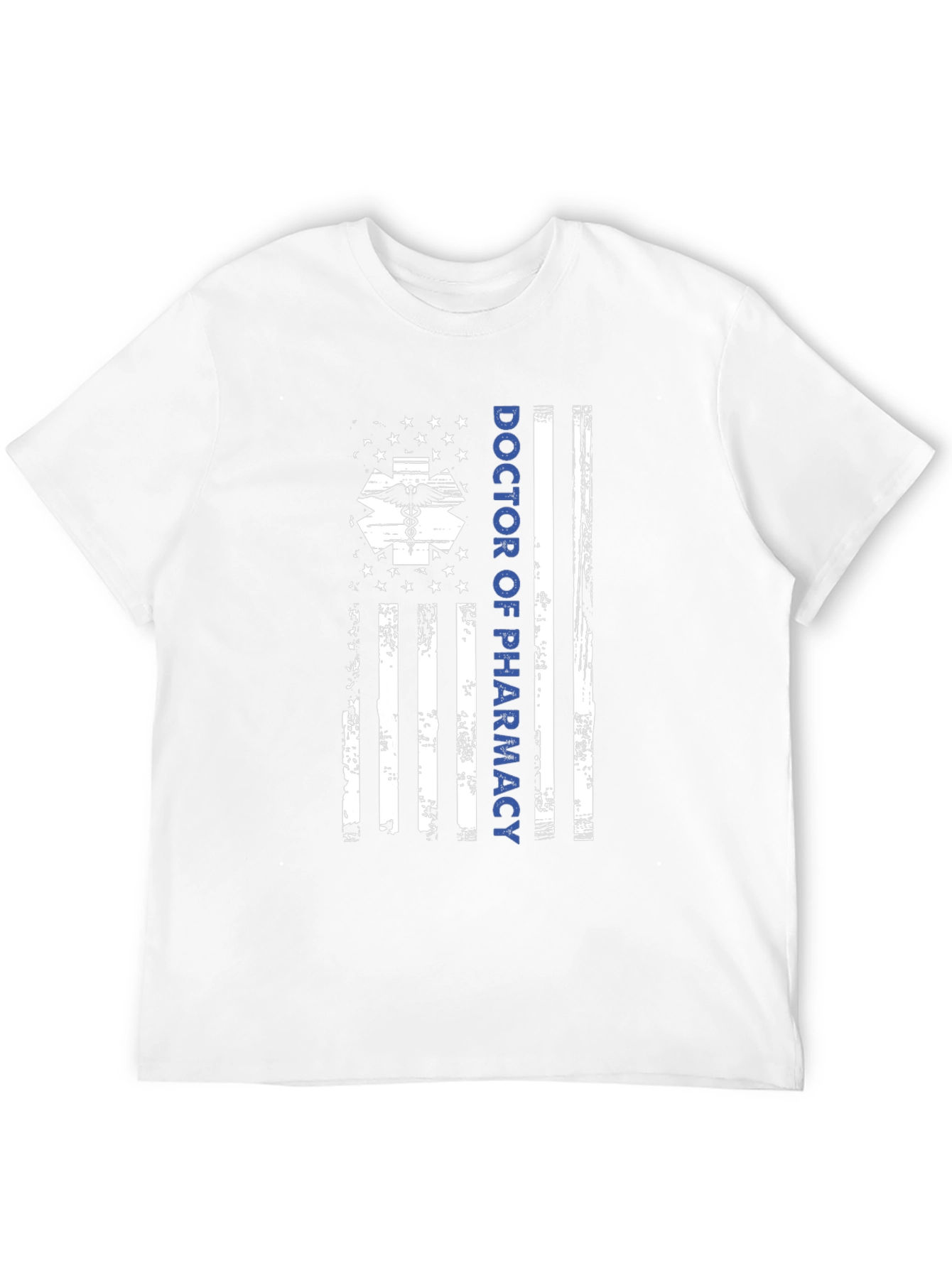 Doctor of Pharmacy American Flag Graphic T-Shirt