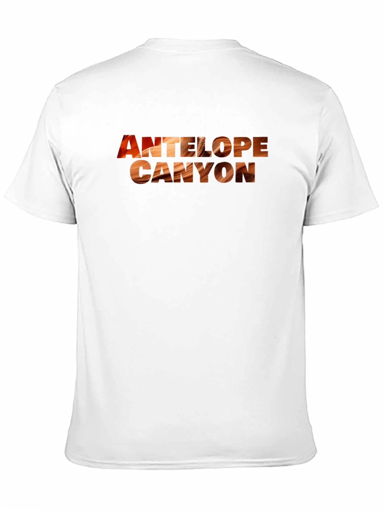 Antelope Canyon Graphic Tee - Black Short Sleeve
