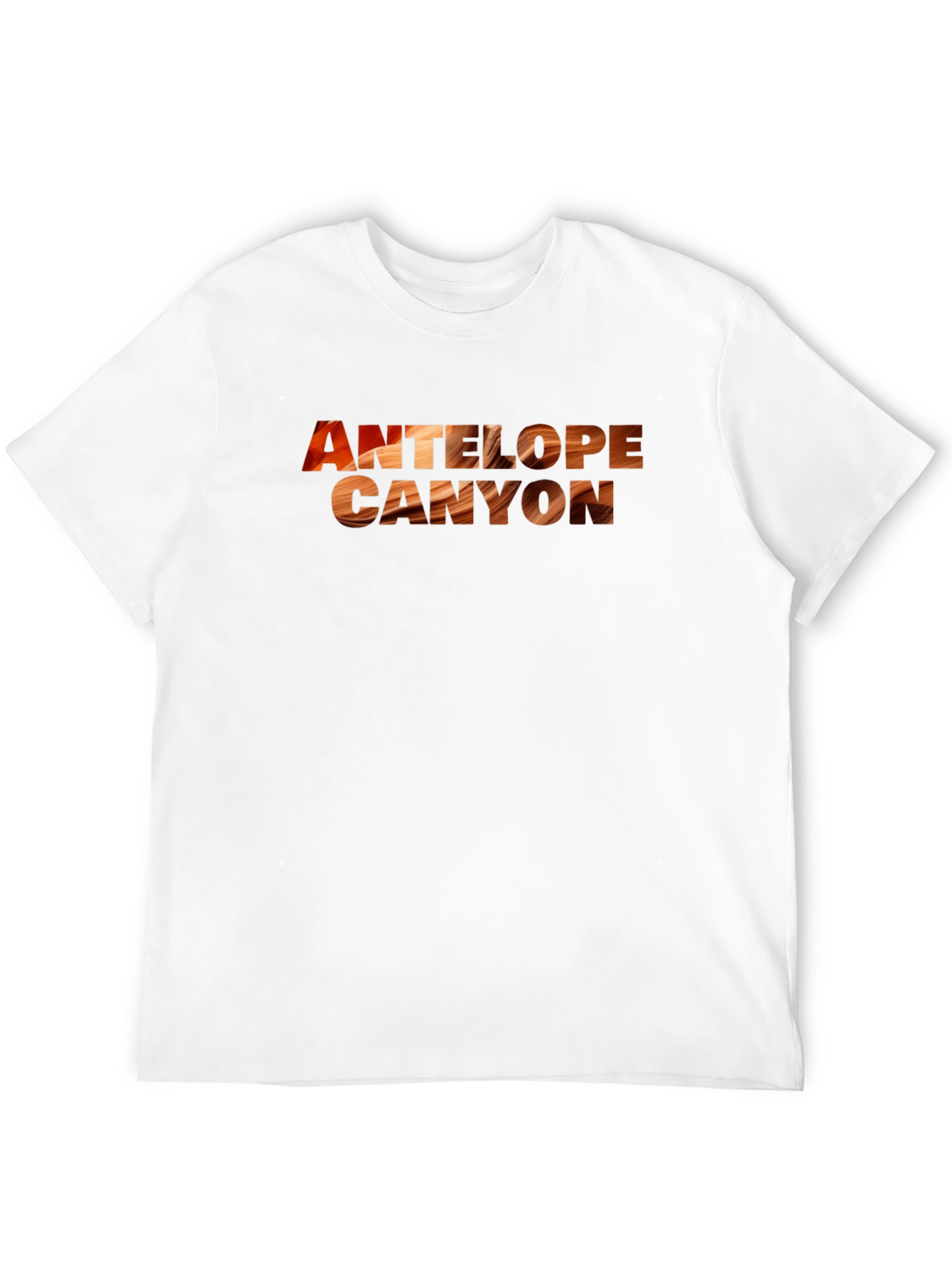 Antelope Canyon Graphic Tee - Black Short Sleeve