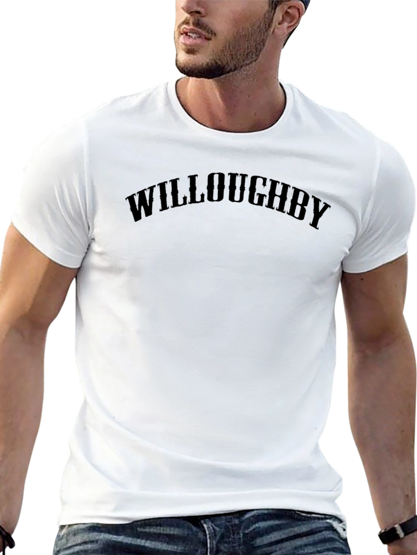 Willoughby Black T-Shirt - Classic Style