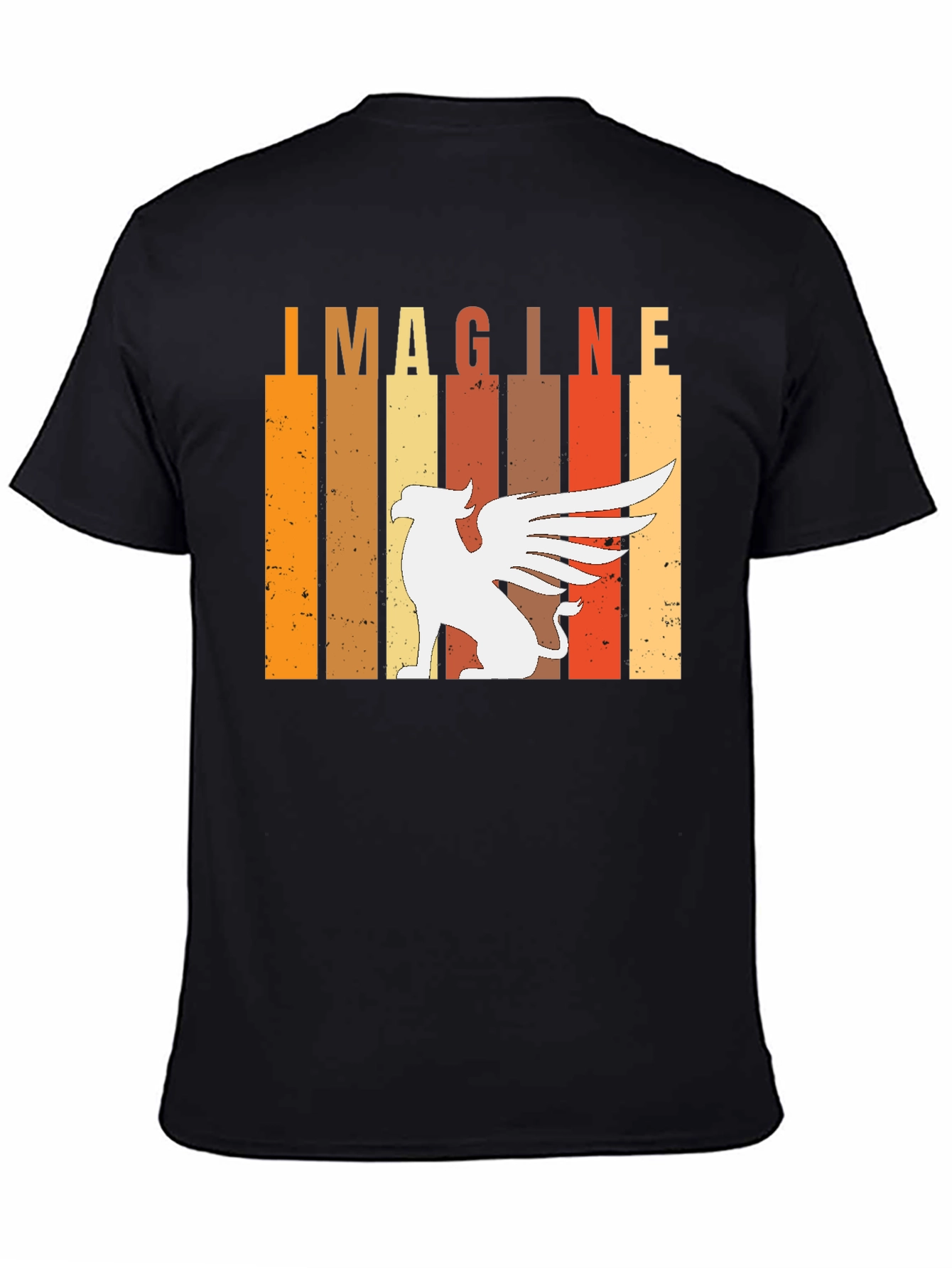Imagine Griffin Graphic T-Shirt - Mens Black Tee