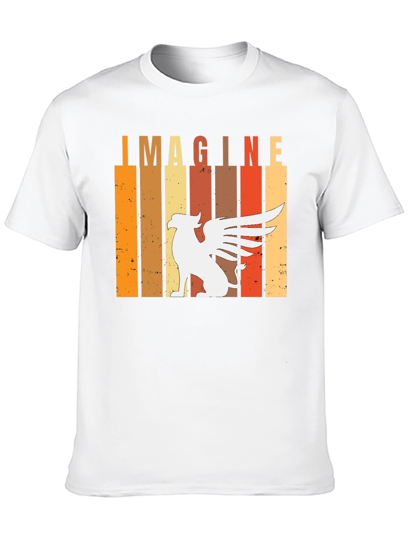 Imagine Griffin Graphic T-Shirt - Mens Black Tee