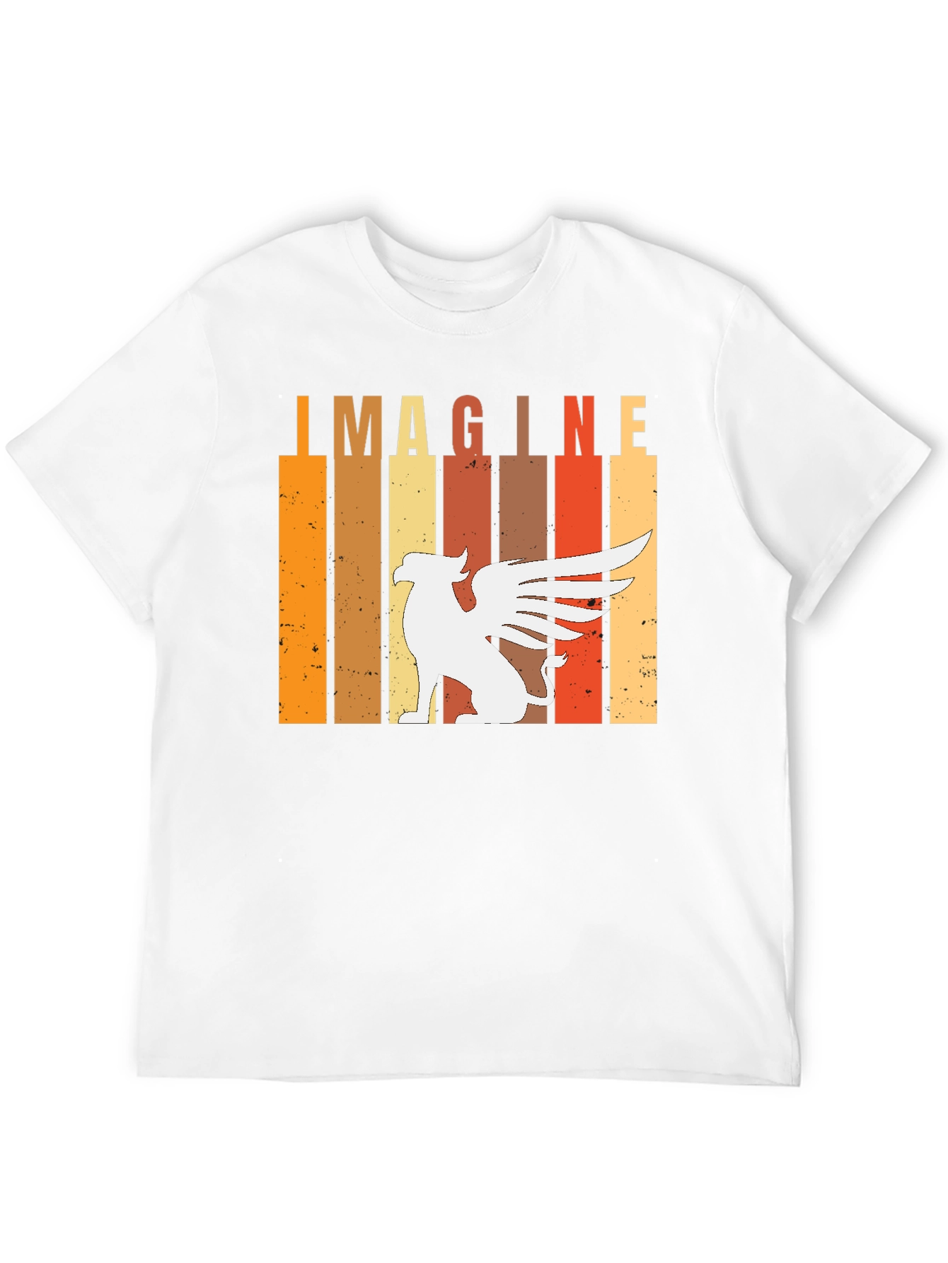 Imagine Griffin Graphic T-Shirt - Mens Black Tee