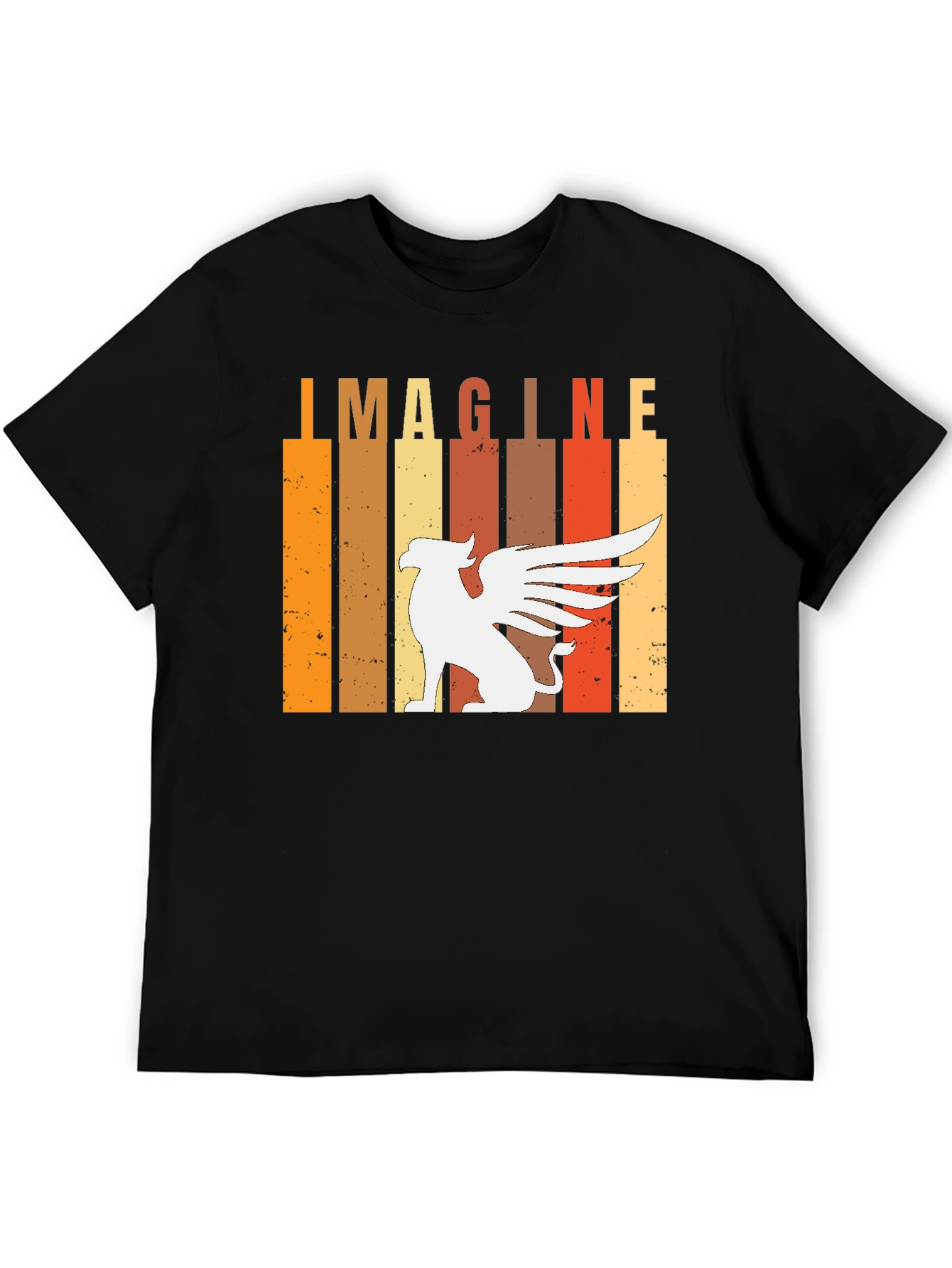 Imagine Griffin Graphic T-Shirt - Mens Black Tee