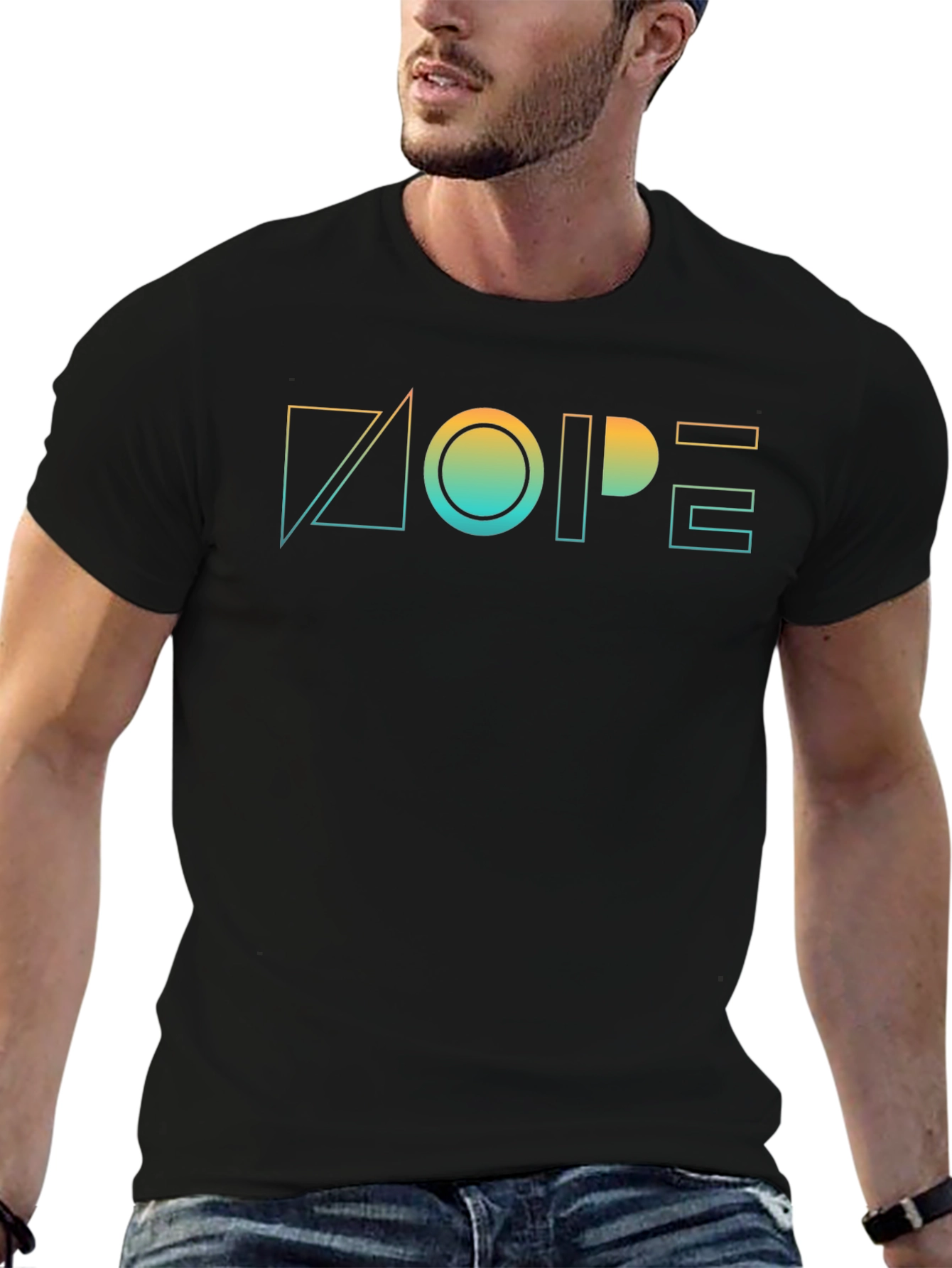 Trendy NOPE Graphic Tee - Casual Cool