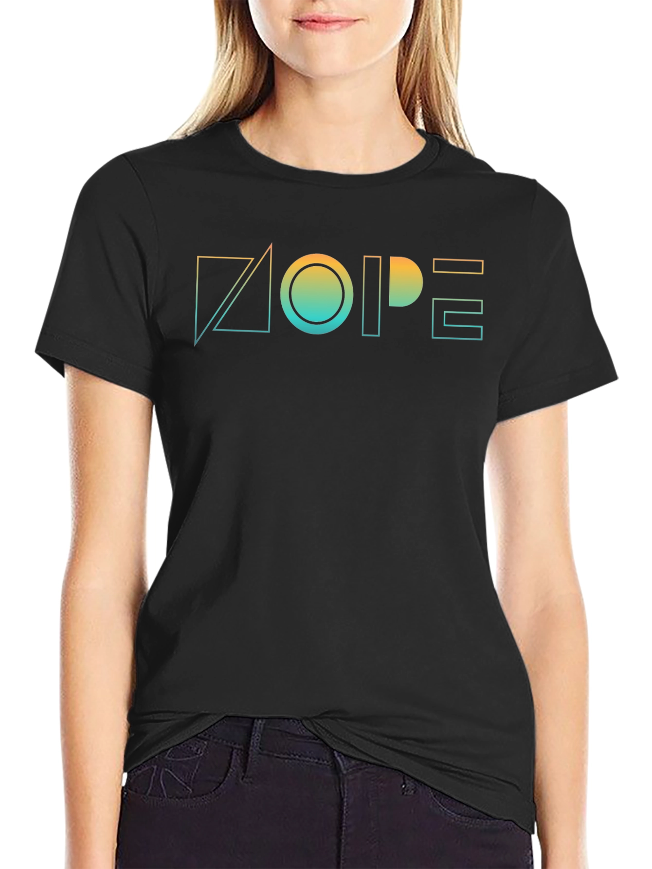 Trendy NOPE Graphic Tee - Casual Cool