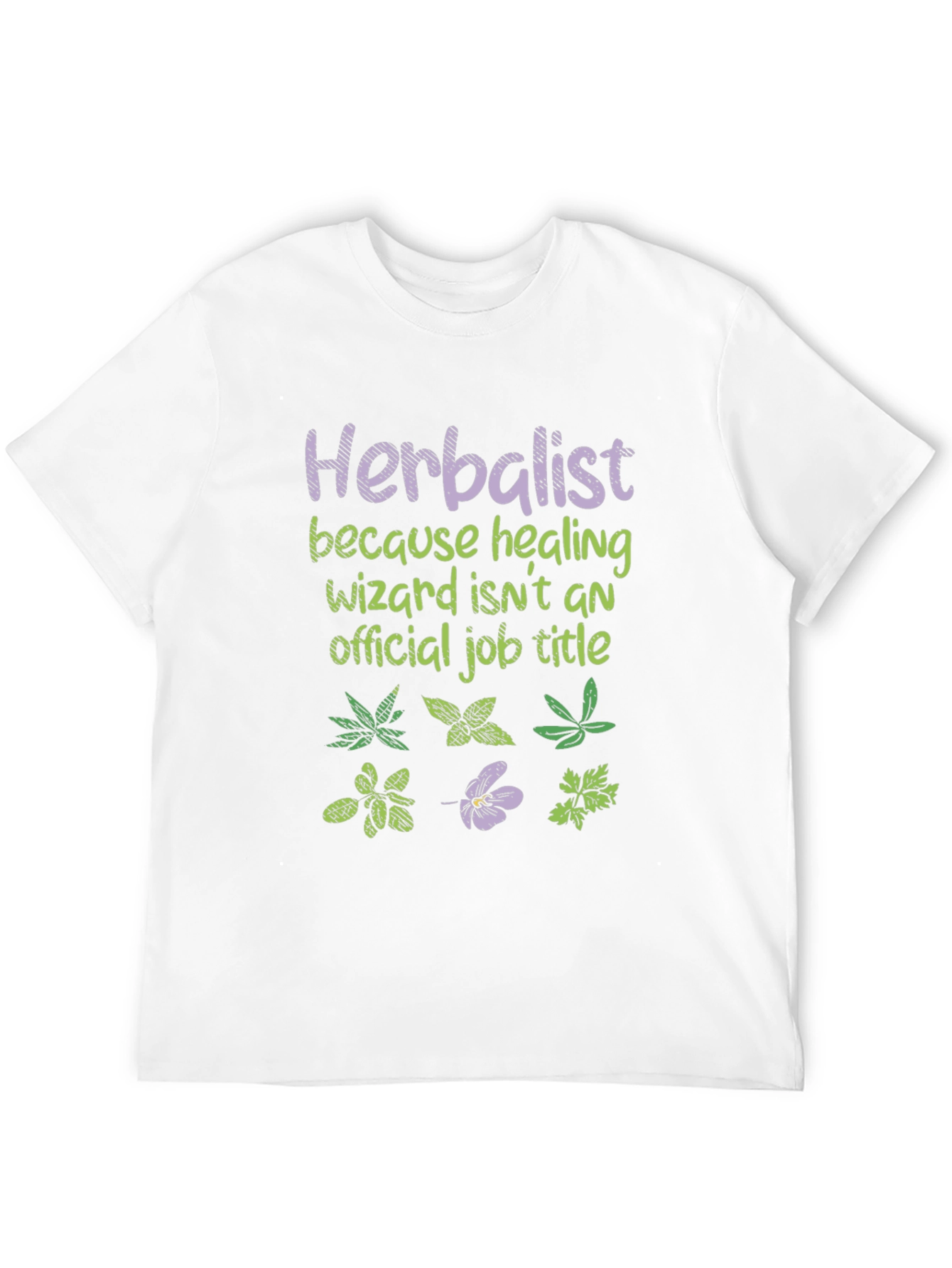 Herbalist Healing Wizard Funny T-Shirt