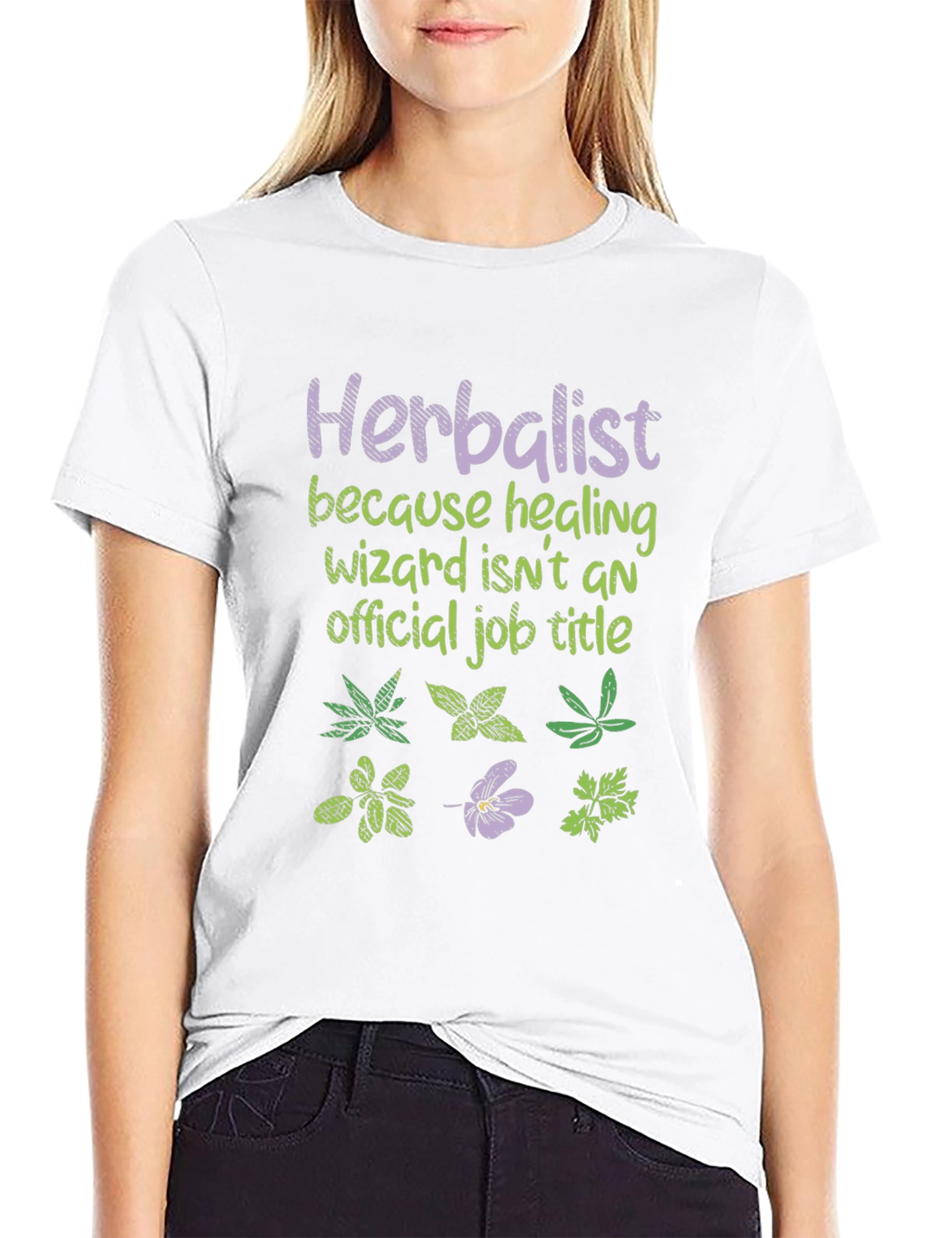 Herbalist Healing Wizard Funny T-Shirt