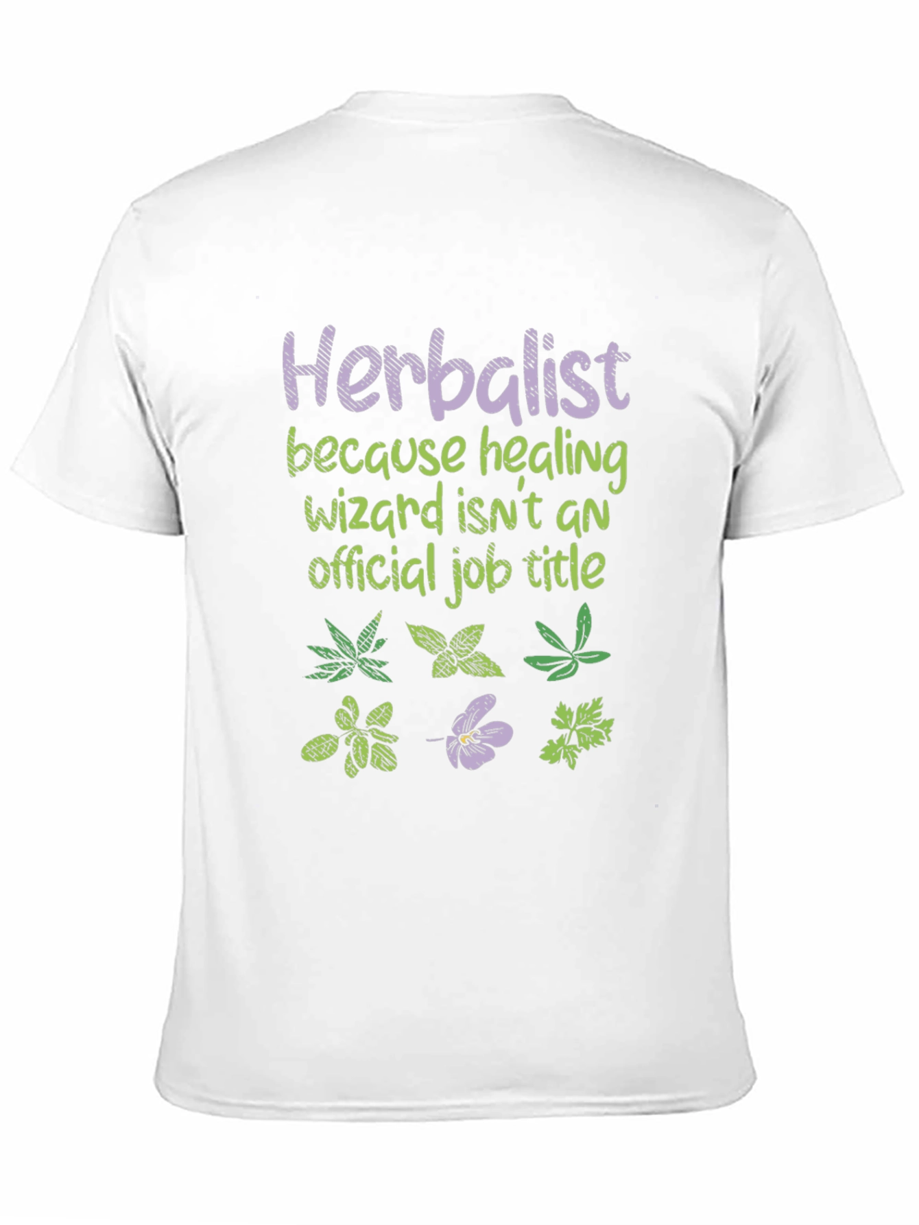 Herbalist Healing Wizard Funny T-Shirt