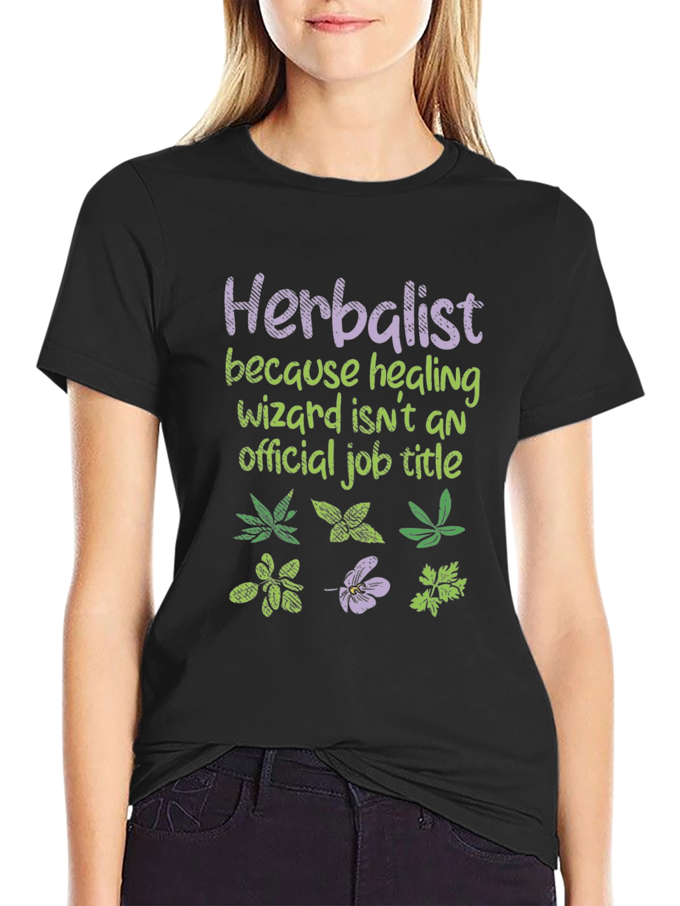 Herbalist Healing Wizard Funny T-Shirt