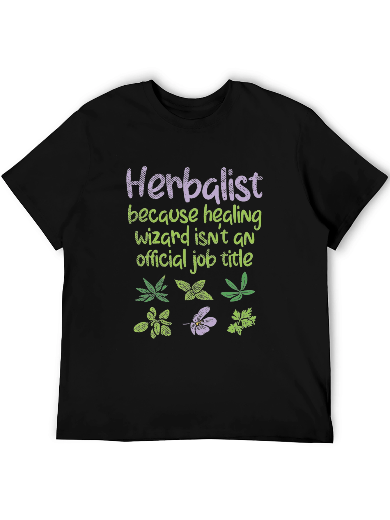 Herbalist Healing Wizard Funny T-Shirt