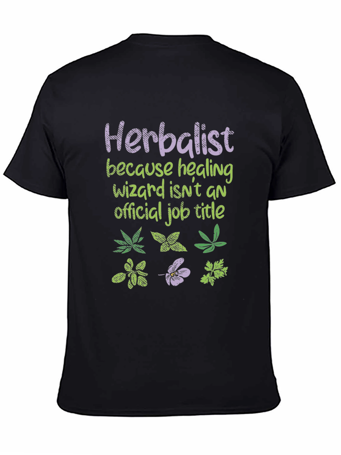 Herbalist Healing Wizard Funny T-Shirt