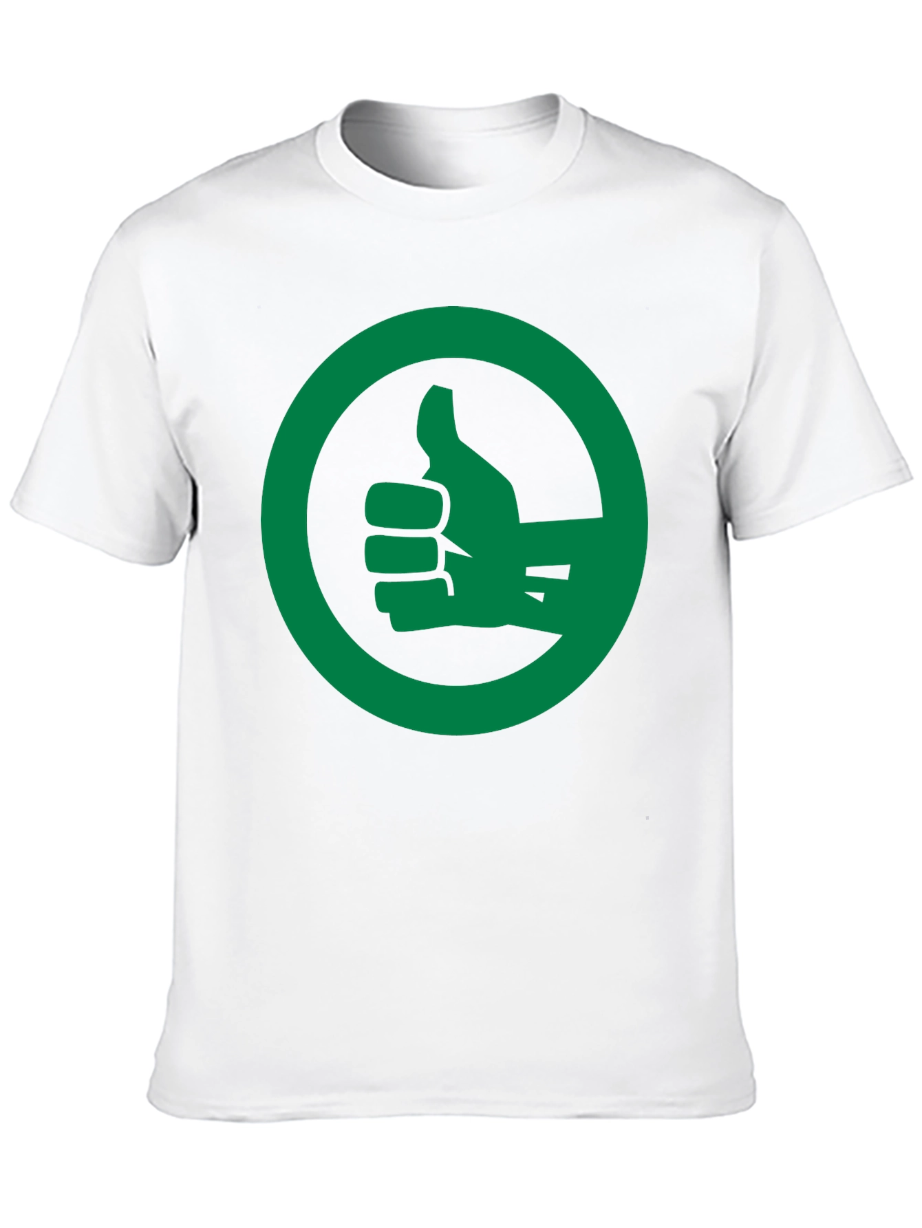 Thumbs Up Graphic Tee - Black