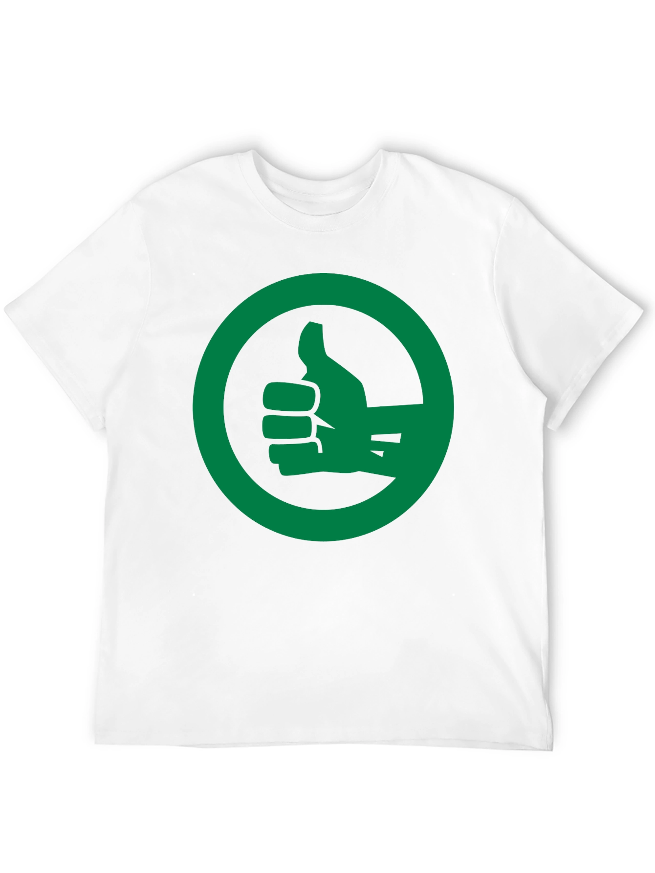 Thumbs Up Graphic Tee - Black