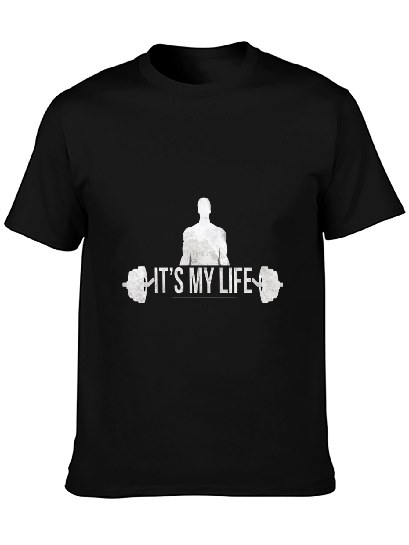 Its My Life Gym T-Shirt Black