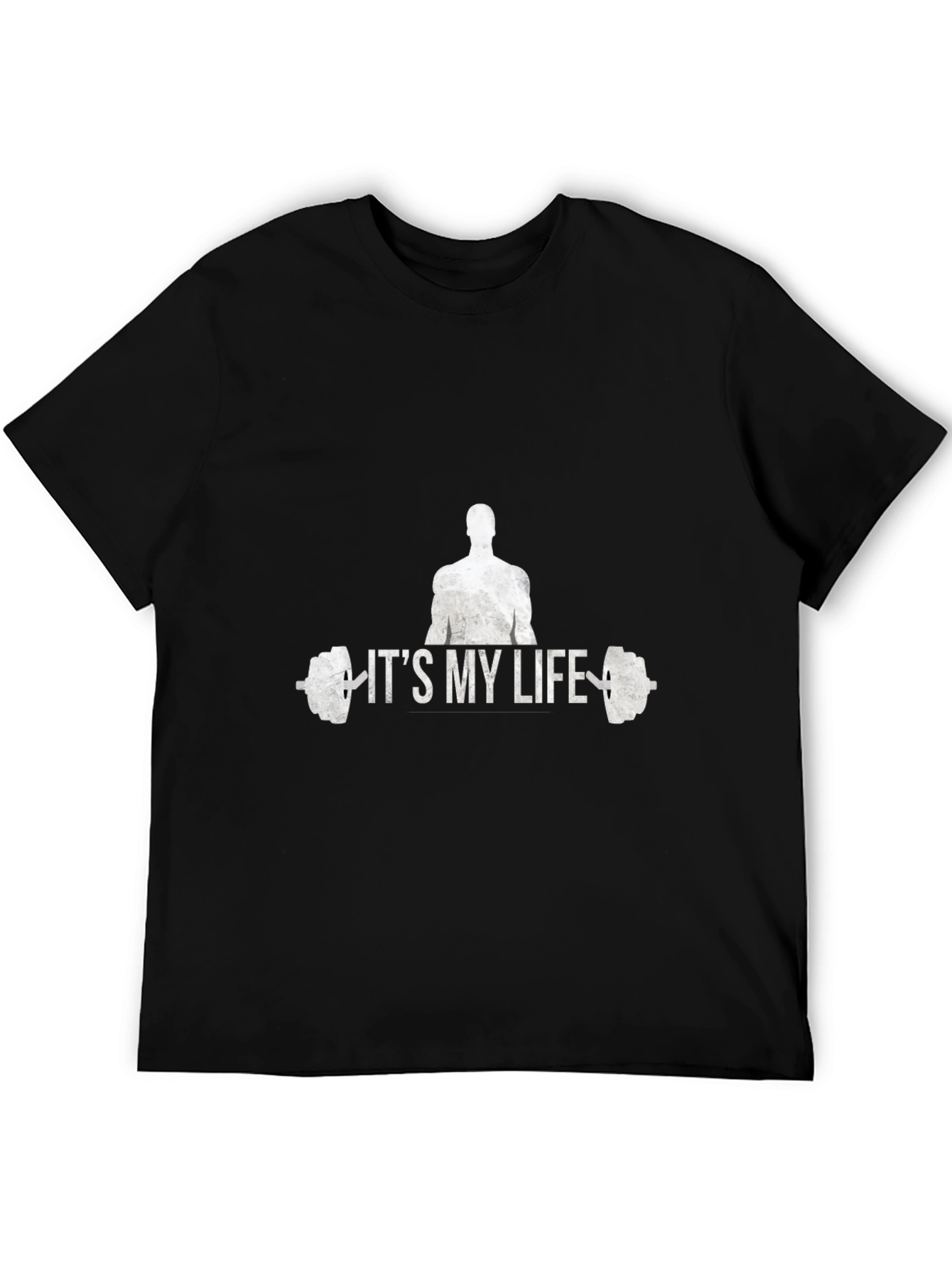 Its My Life Gym T-Shirt Black