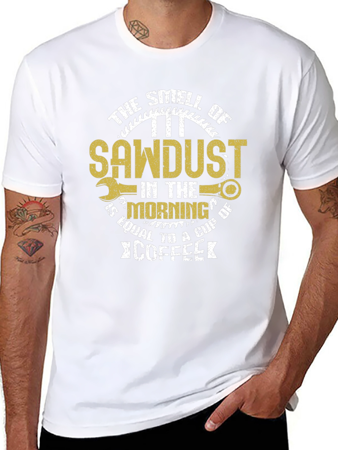 Sawdust and Coffee Graphic Tee
