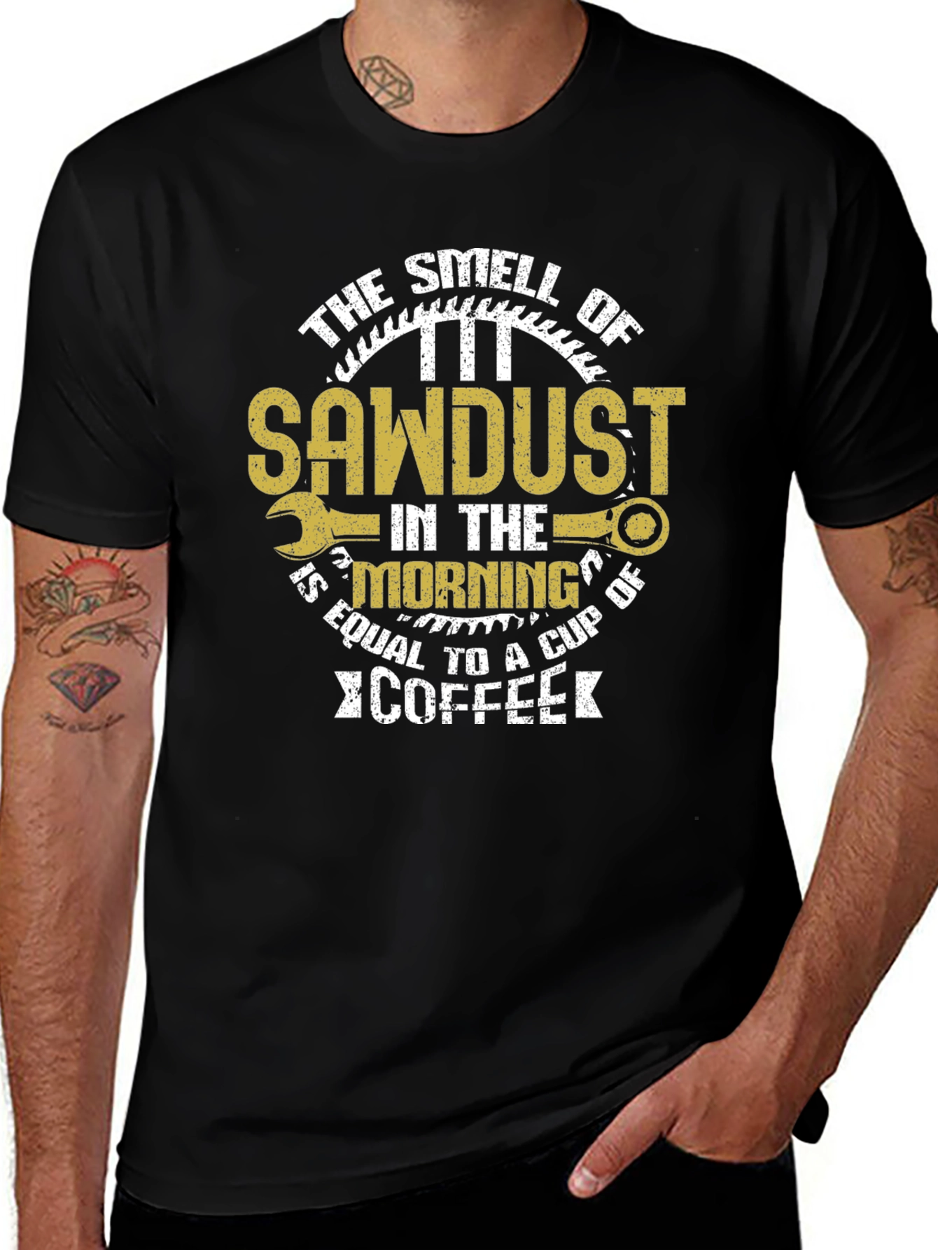 Sawdust and Coffee Graphic Tee