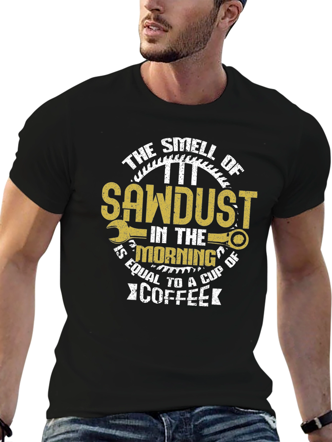 Sawdust and Coffee Graphic Tee
