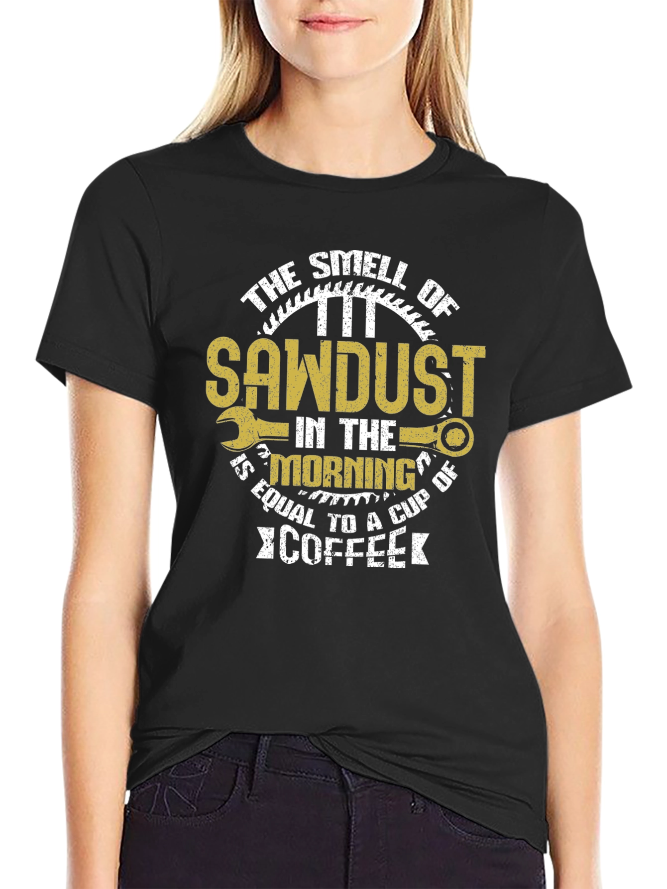 Sawdust and Coffee Graphic Tee