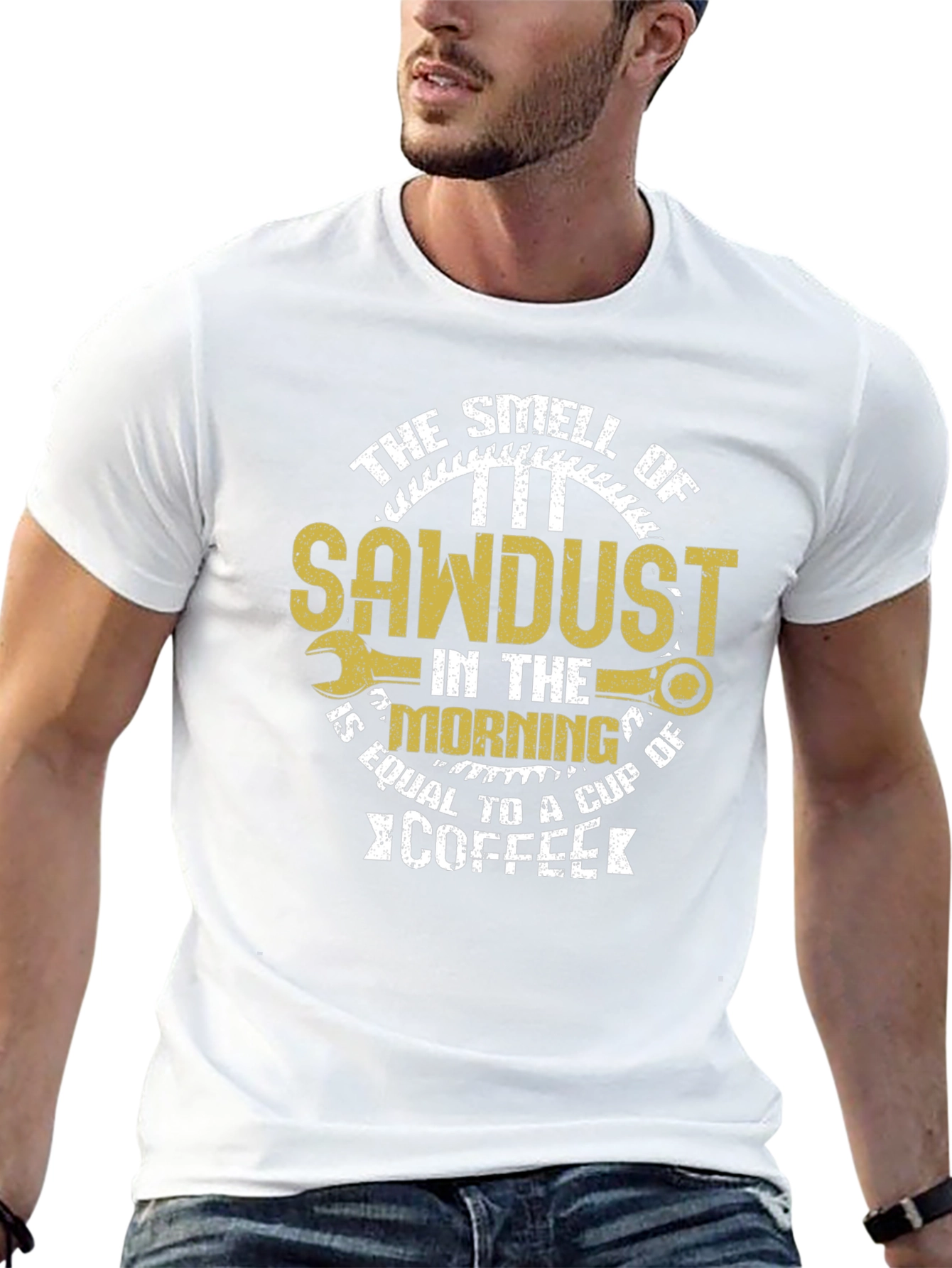 Sawdust and Coffee Graphic Tee