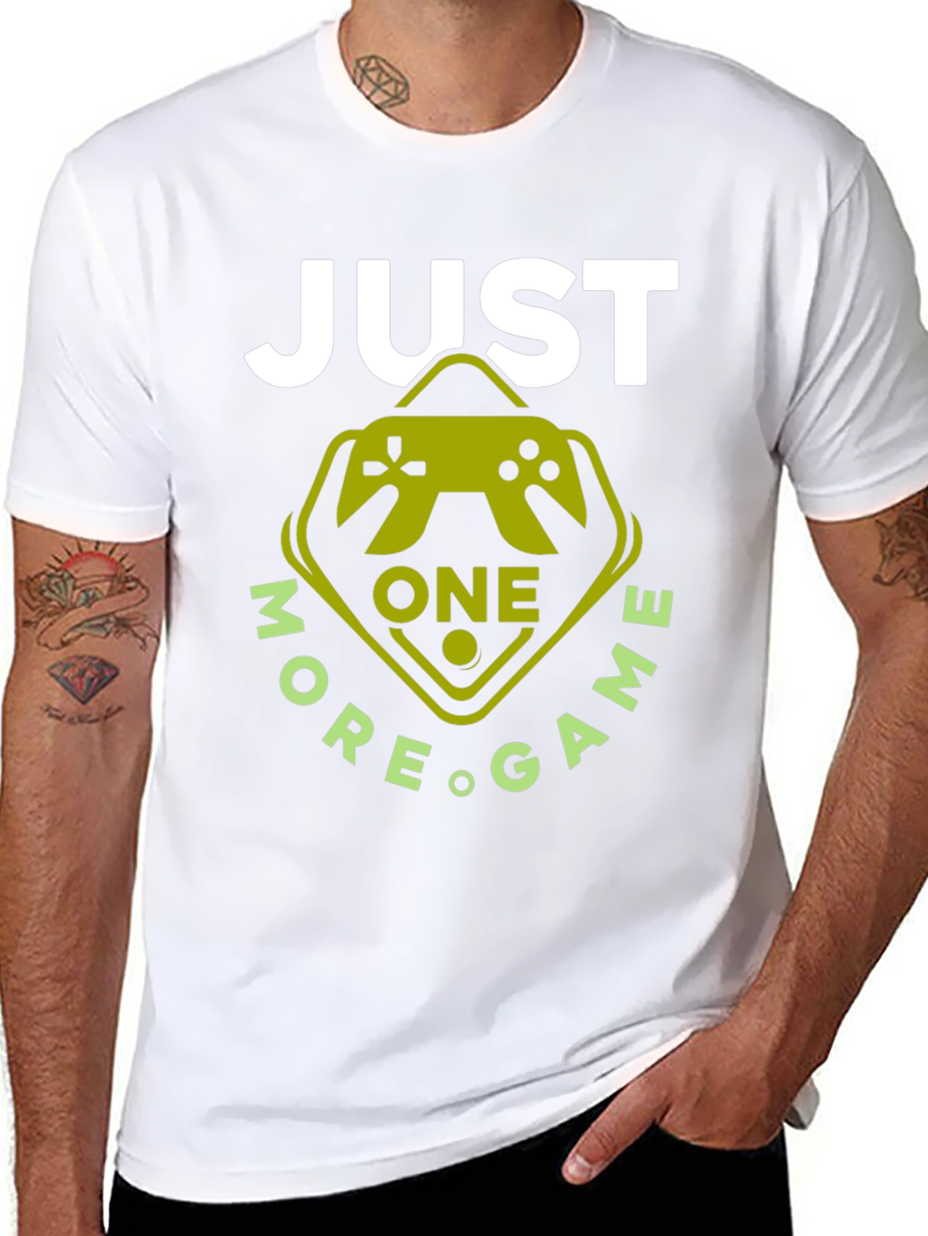 Just One More Game T-Shirt Gamer Gift