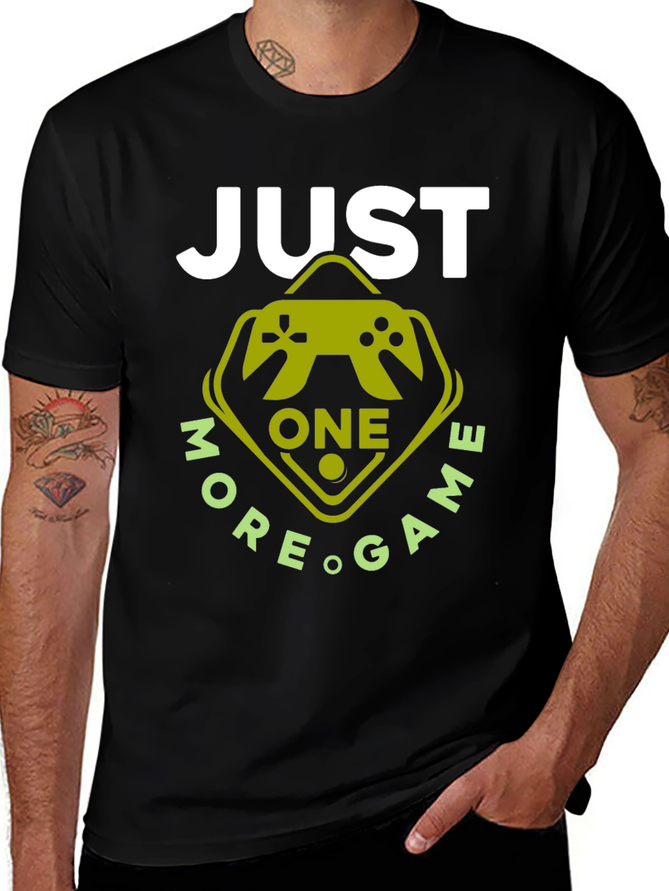 Just One More Game T-Shirt Gamer Gift